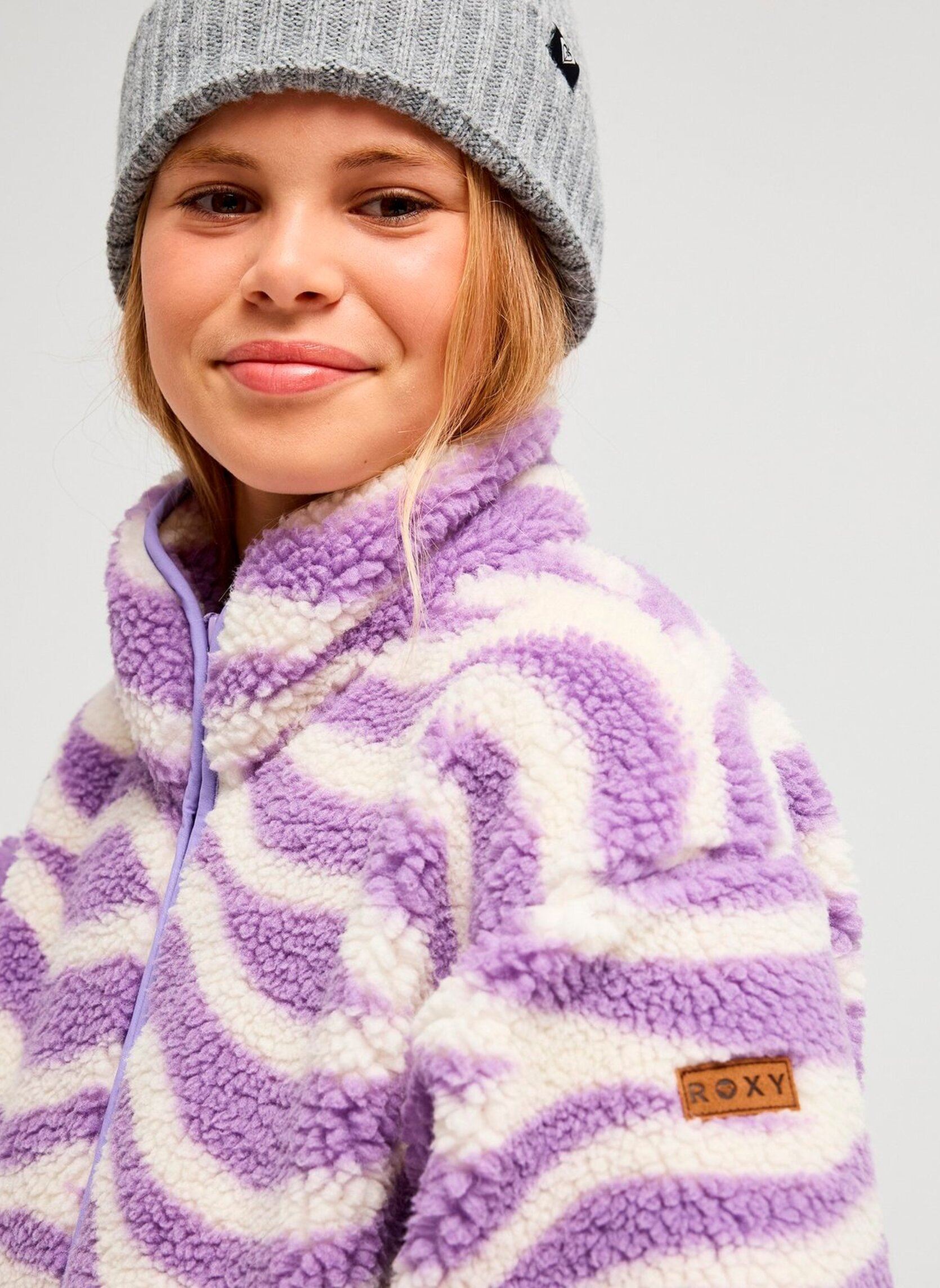 Fleece truien Like Electricity Y meisjes paars Roxy Fleece truien Like Electricity Y meisjes paars VIOLA WILD WHIRLS