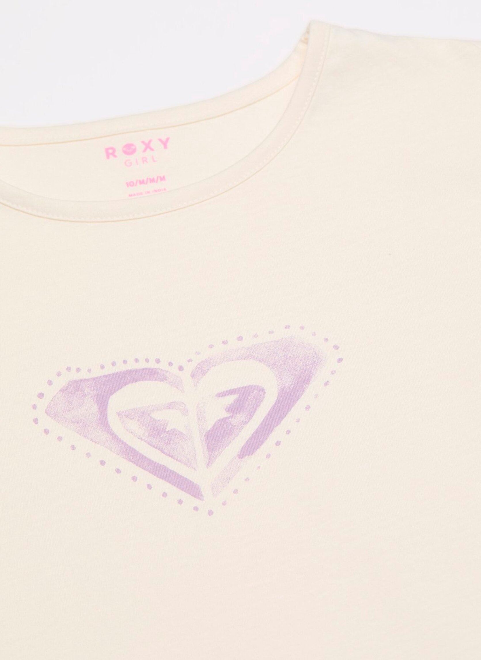 Tee-shirts Lilyregular Night Y fille blanc Roxy Tee-shirts Lilyregular Night Y fille blanc COCONUT MILK