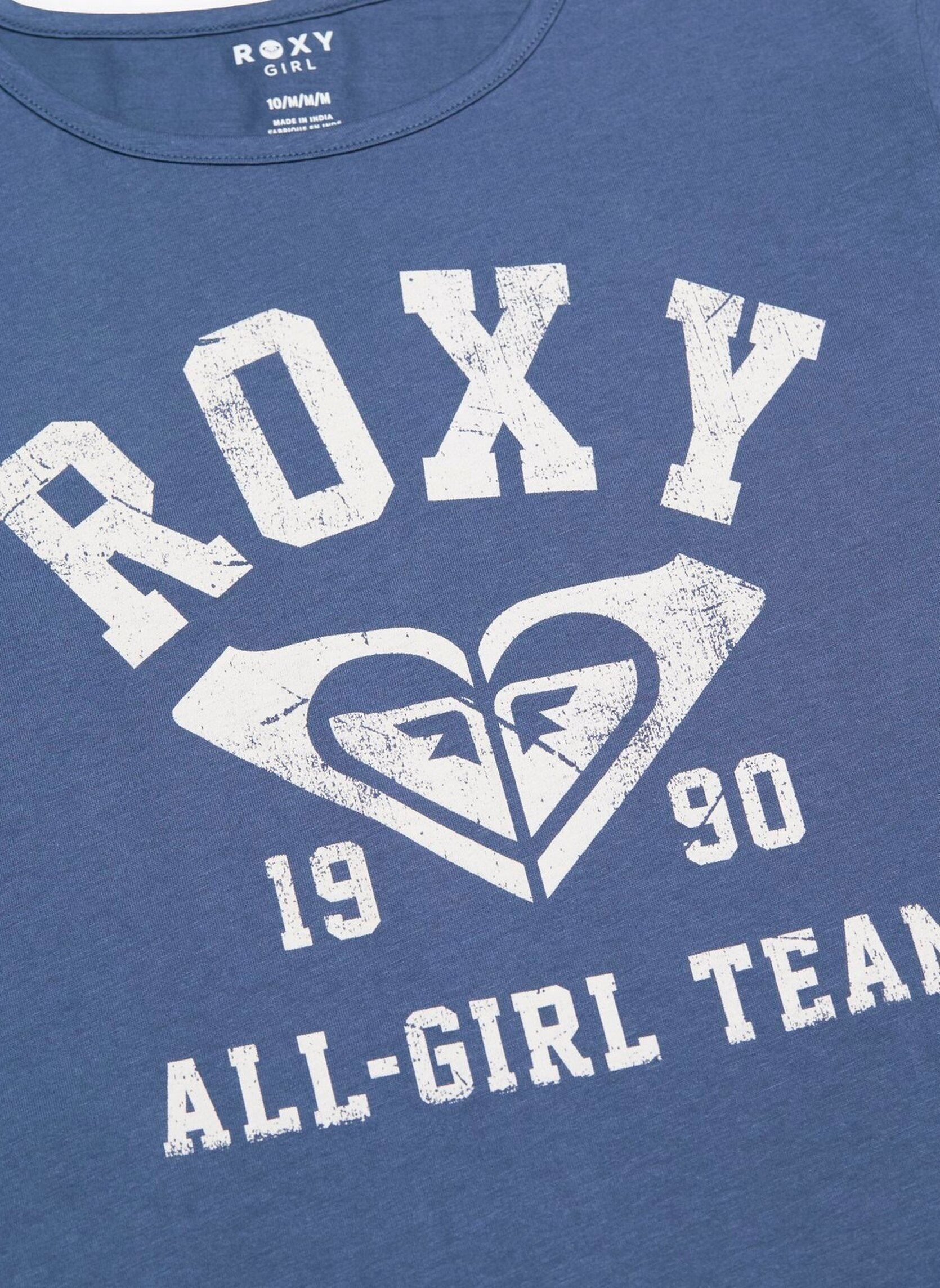 Tee-shirts Lilyregular Nvi Y fille bleu Roxy Tee-shirts Lilyregular Nvi Y fille bleu VINTAGE INDIGO