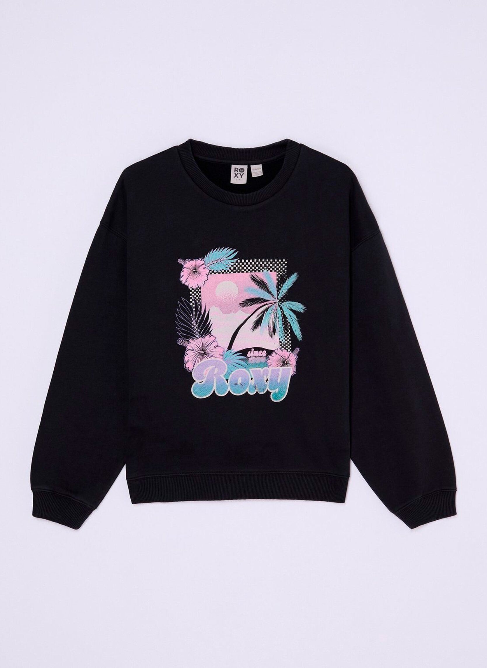 Sweats Lineup Crew Brushed Y fille noir Roxy Sweats Lineup Crew Brushed Y fille noir ANTHRACITE