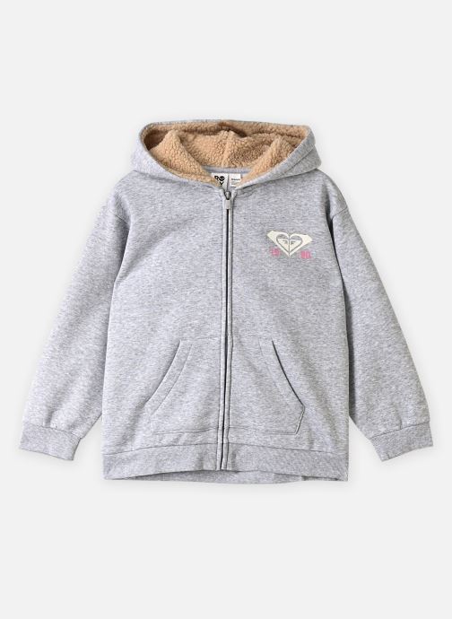 Roxy Vestes de survêtement Little Feeling Y fille gris