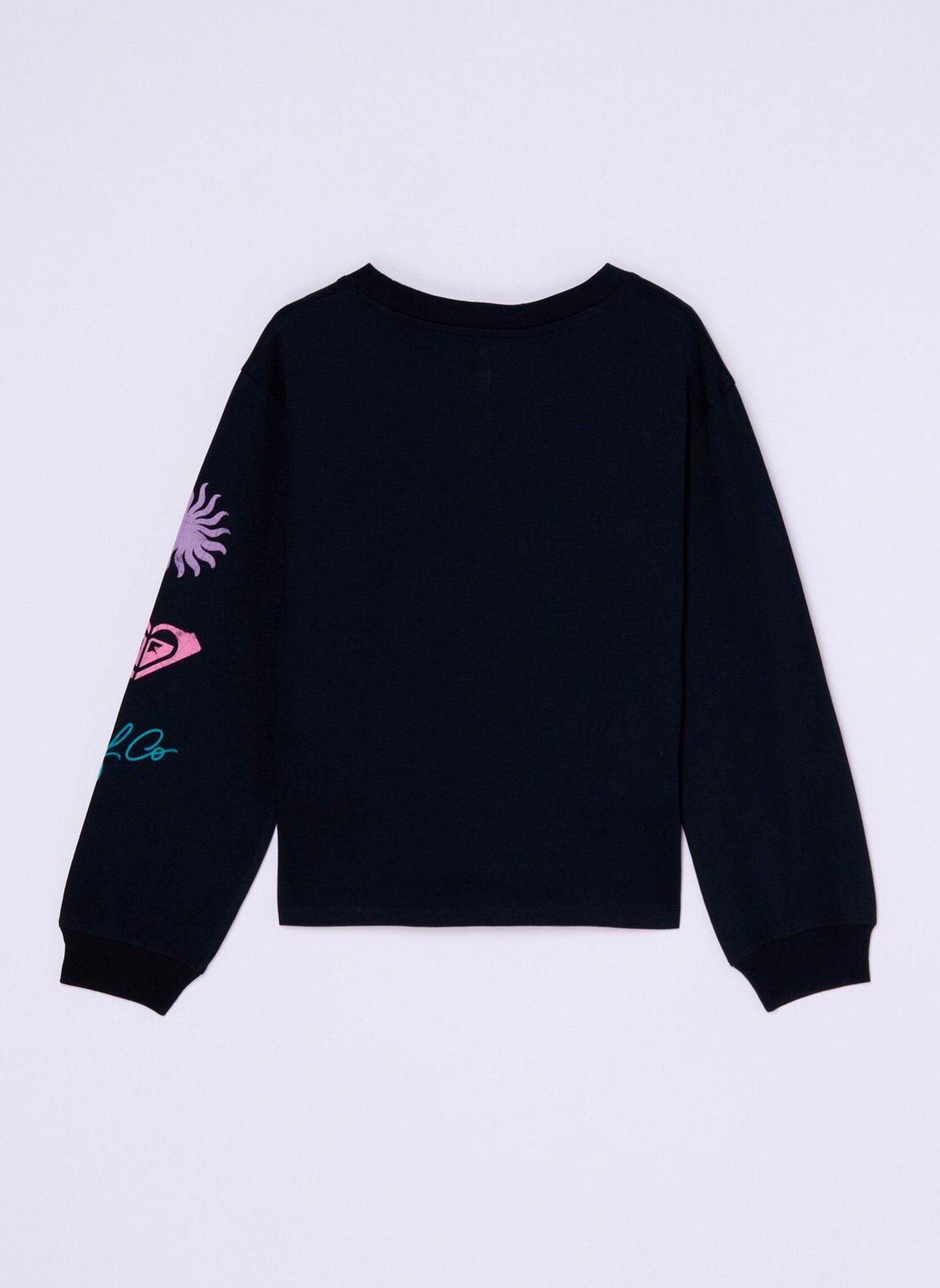 Tee-shirts Orchidregular L fille noir Roxy Tee-shirts Orchidregular L fille noir ANTHRACITE