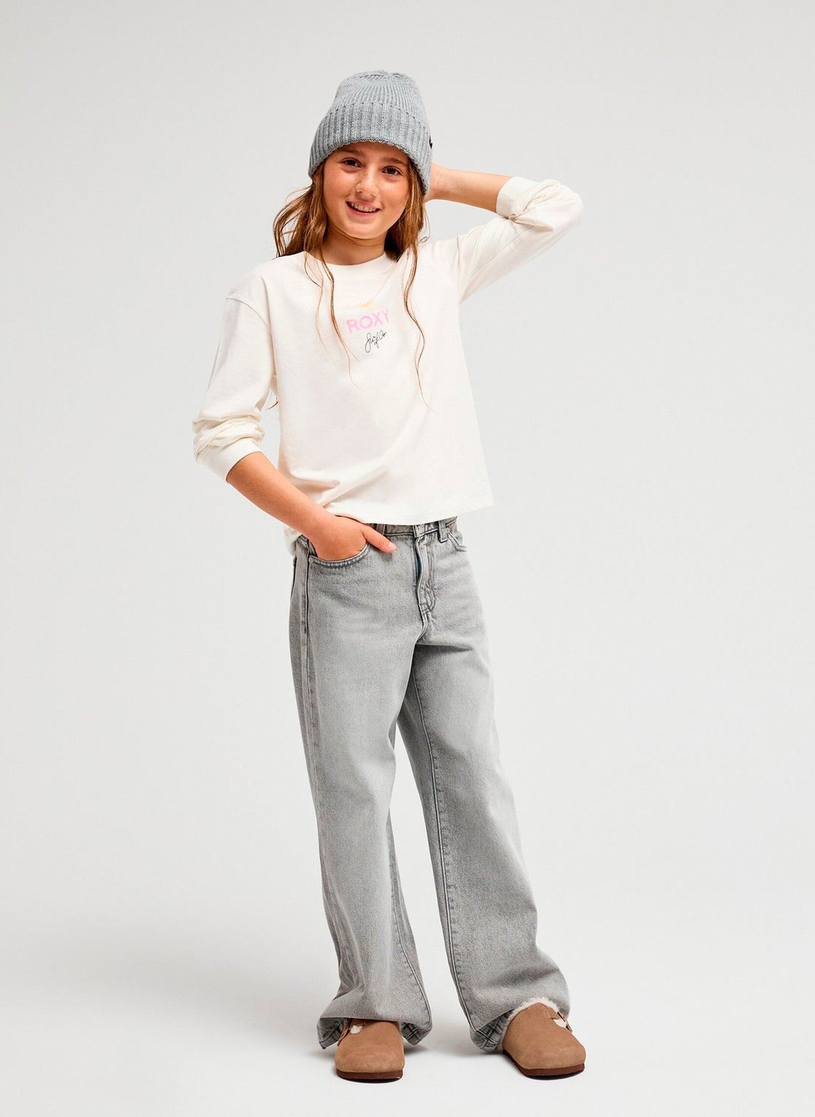 Tee-shirts Orchidregular L fille blanc Roxy Tee-shirts Orchidregular L fille blanc COCONUT MILK