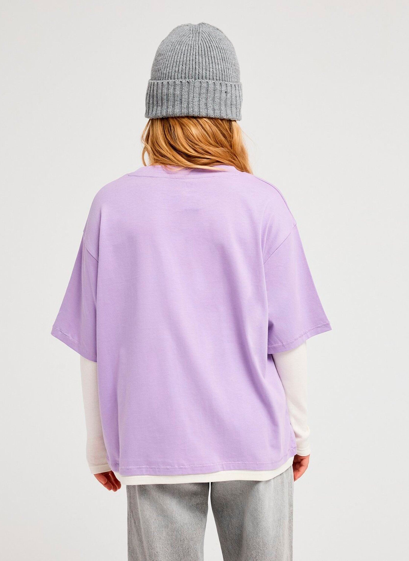 Tee-shirts Rain Falls Y fille violet Roxy Tee-shirts Rain Falls Y fille violet VIOLA
