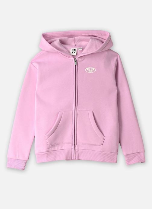 Roxy Vestes de survêtement Surffeelzipbrushed Y fille rose