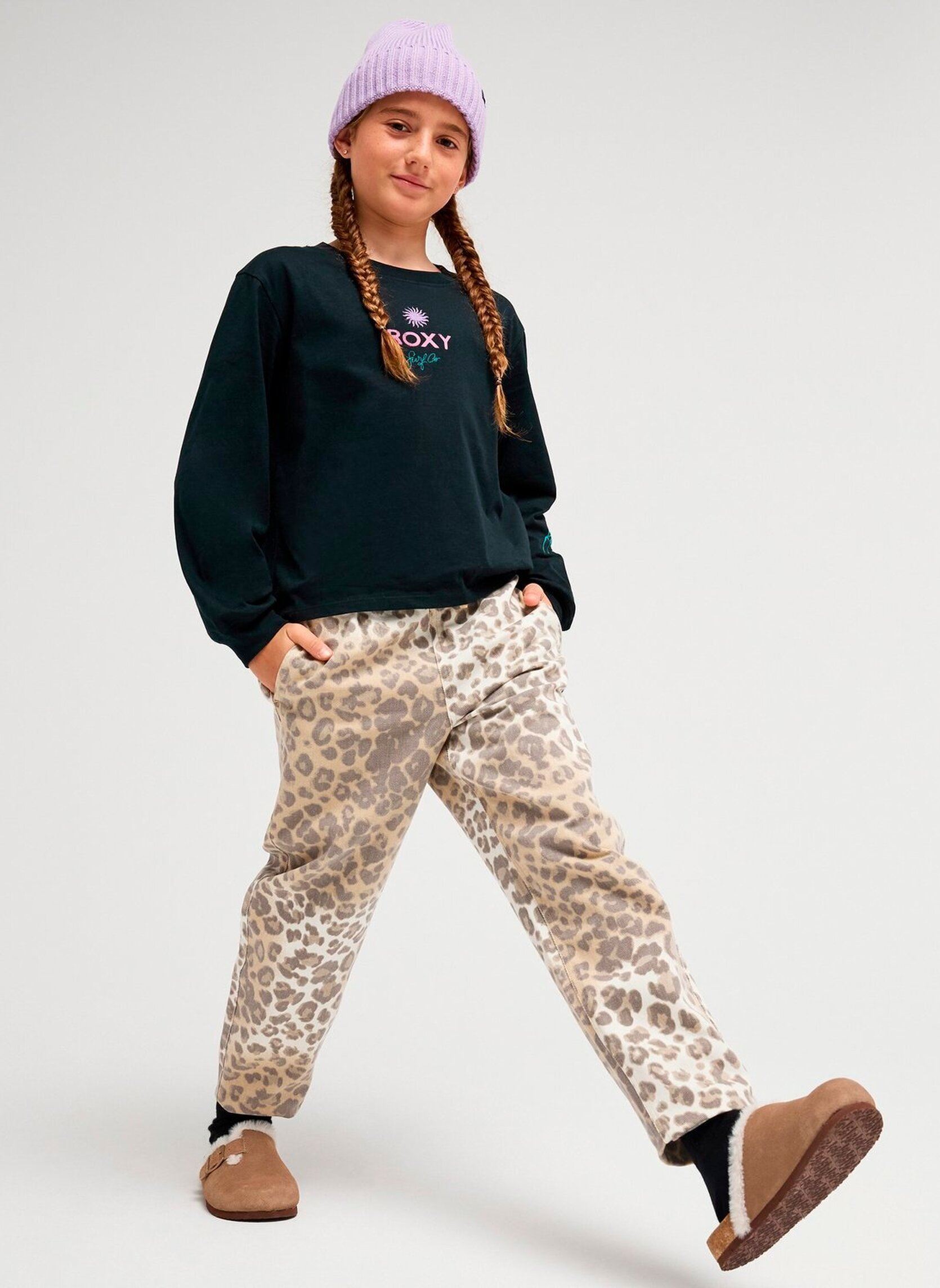 Pantalons Thousand Stars Y fille marron Roxy Pantalons Thousand Stars Y fille marron WILD SIDE