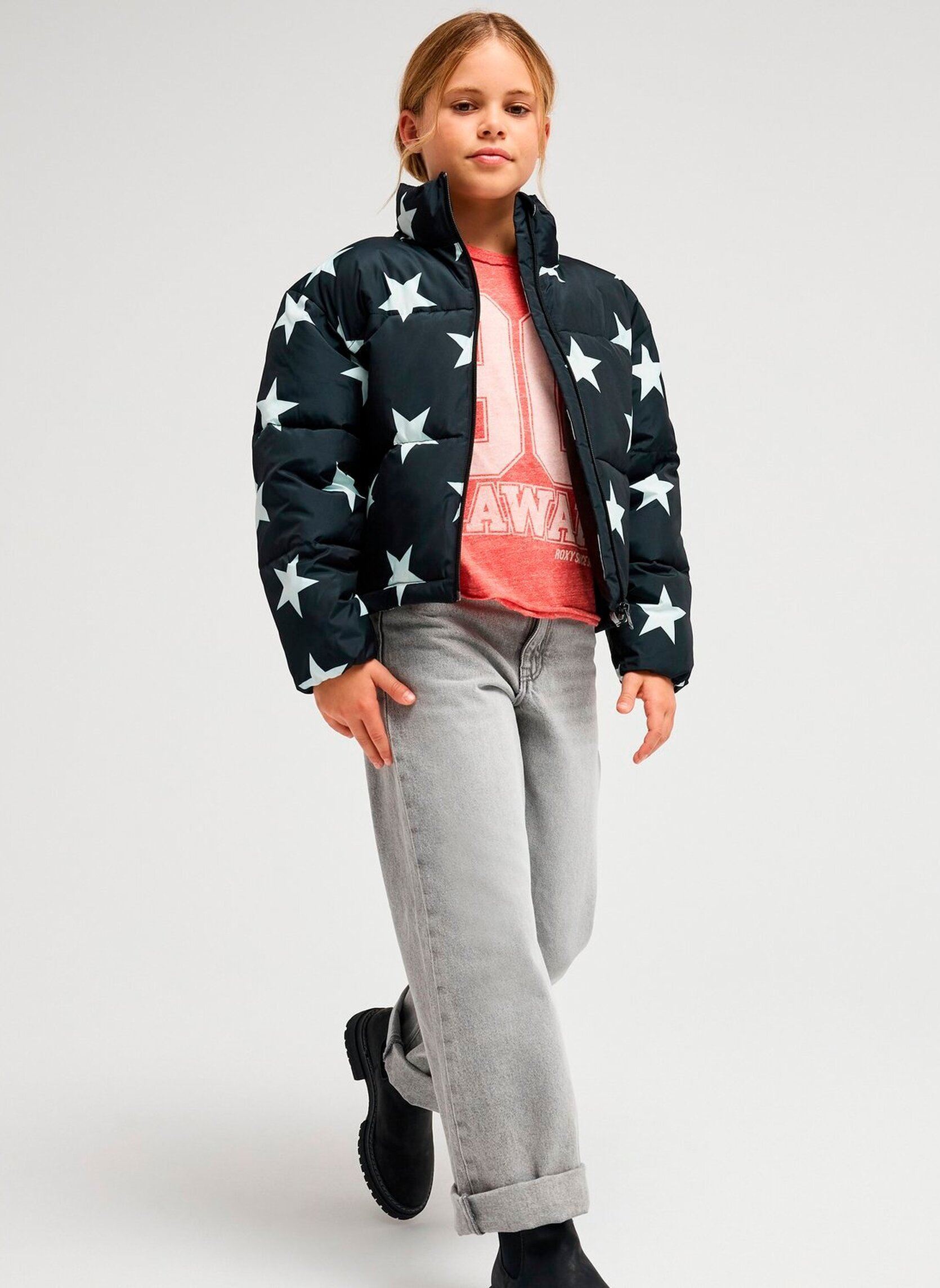 Doudounes Vista Love Y fille noir Roxy Doudounes Vista Love Y fille noir ANTHRACITE STARZ