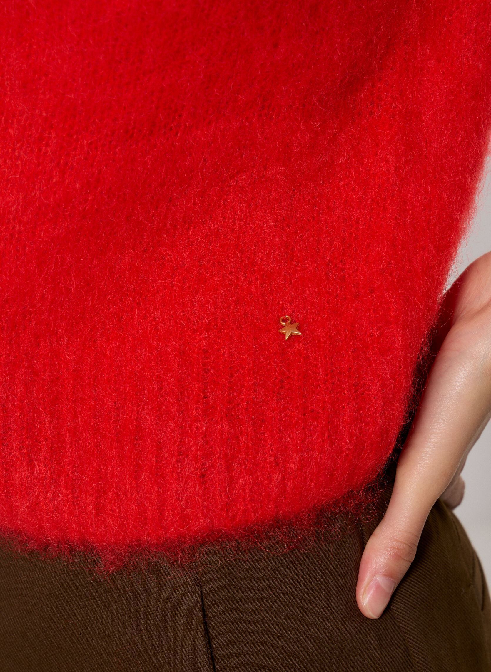 Truien Alexa dames rood Des Petits Hauts Truien Alexa dames rood ROUGE
