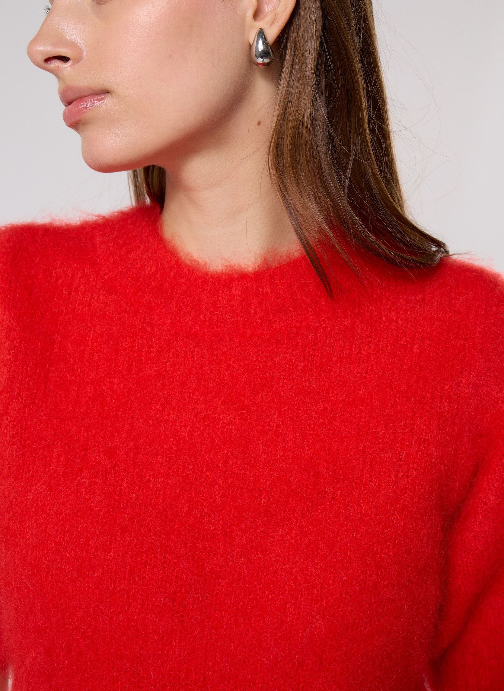 Truien Alexa dames rood Des Petits Hauts Truien Alexa dames rood ROUGE