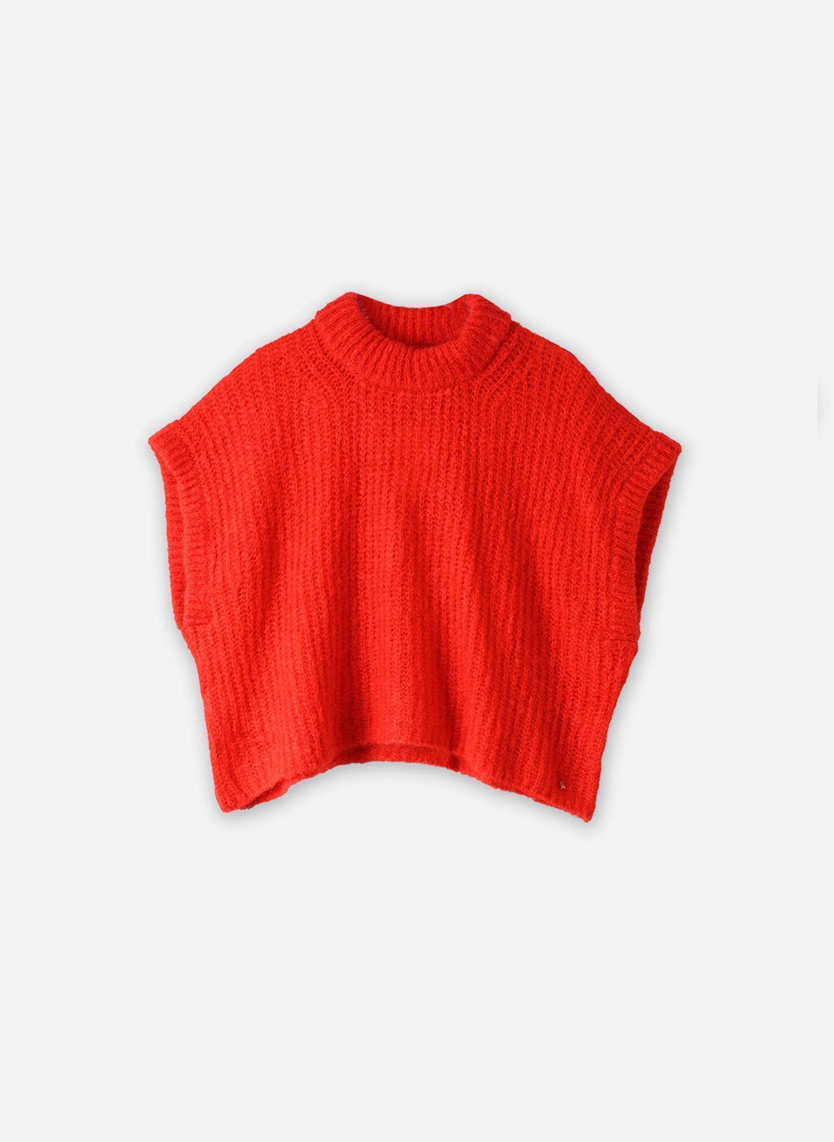 Truien Alize dames rood Des Petits Hauts Truien Alize dames rood ROUGE