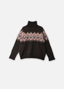 Truien Dan dames bruin Des Petits Hauts Truien Dan dames bruin JACQUARD OURSON
