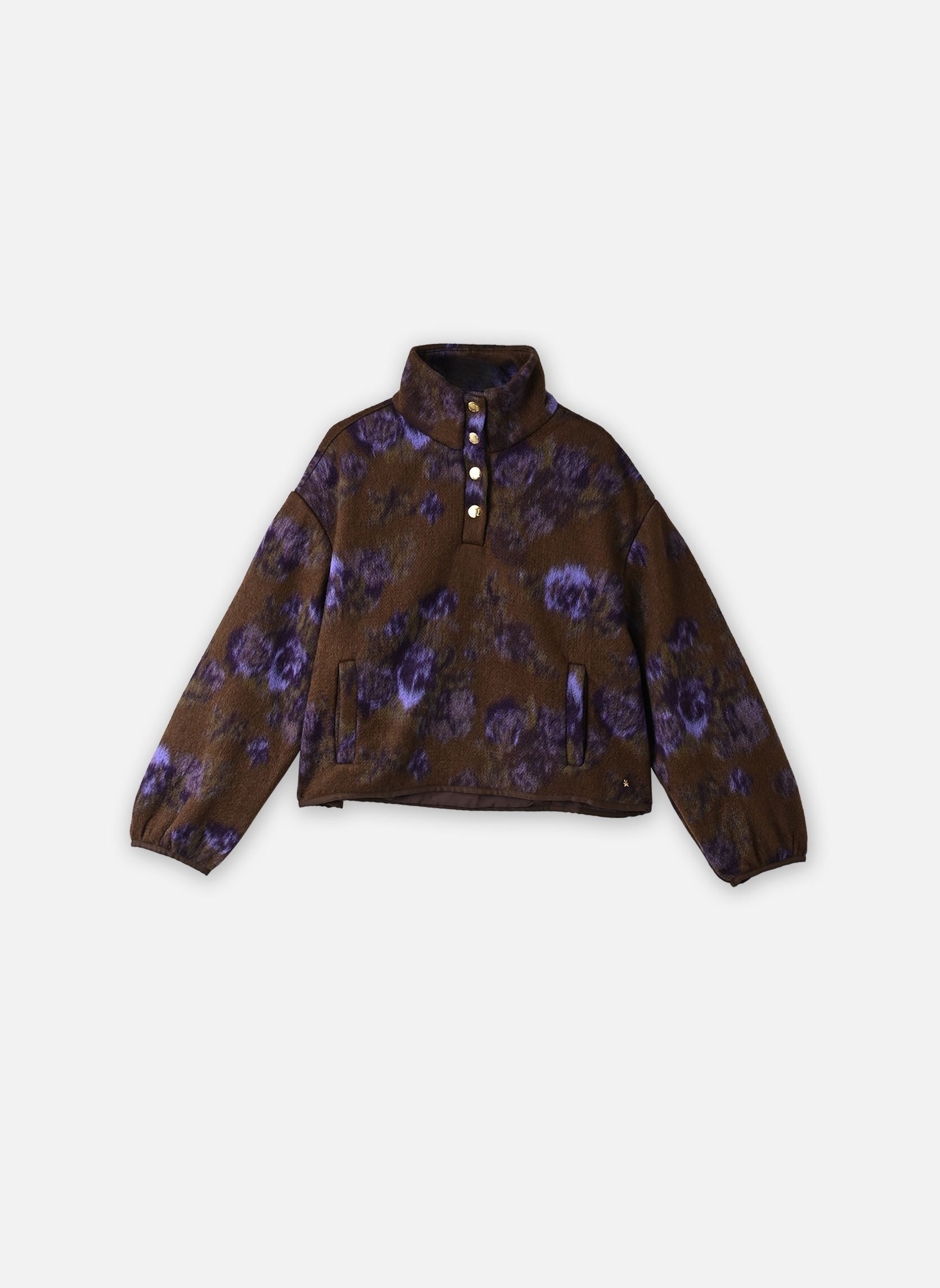Vestes et manteaux Isidore femme marron Des Petits Hauts Vestes et manteaux Isidore femme marron VIOLET GARDEN