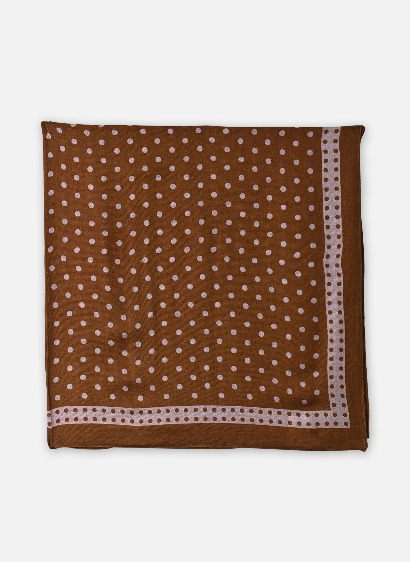 Echarpes et foulards Noix femme marron Des Petits Hauts Echarpes et foulards Noix femme marron POIS CHARDON