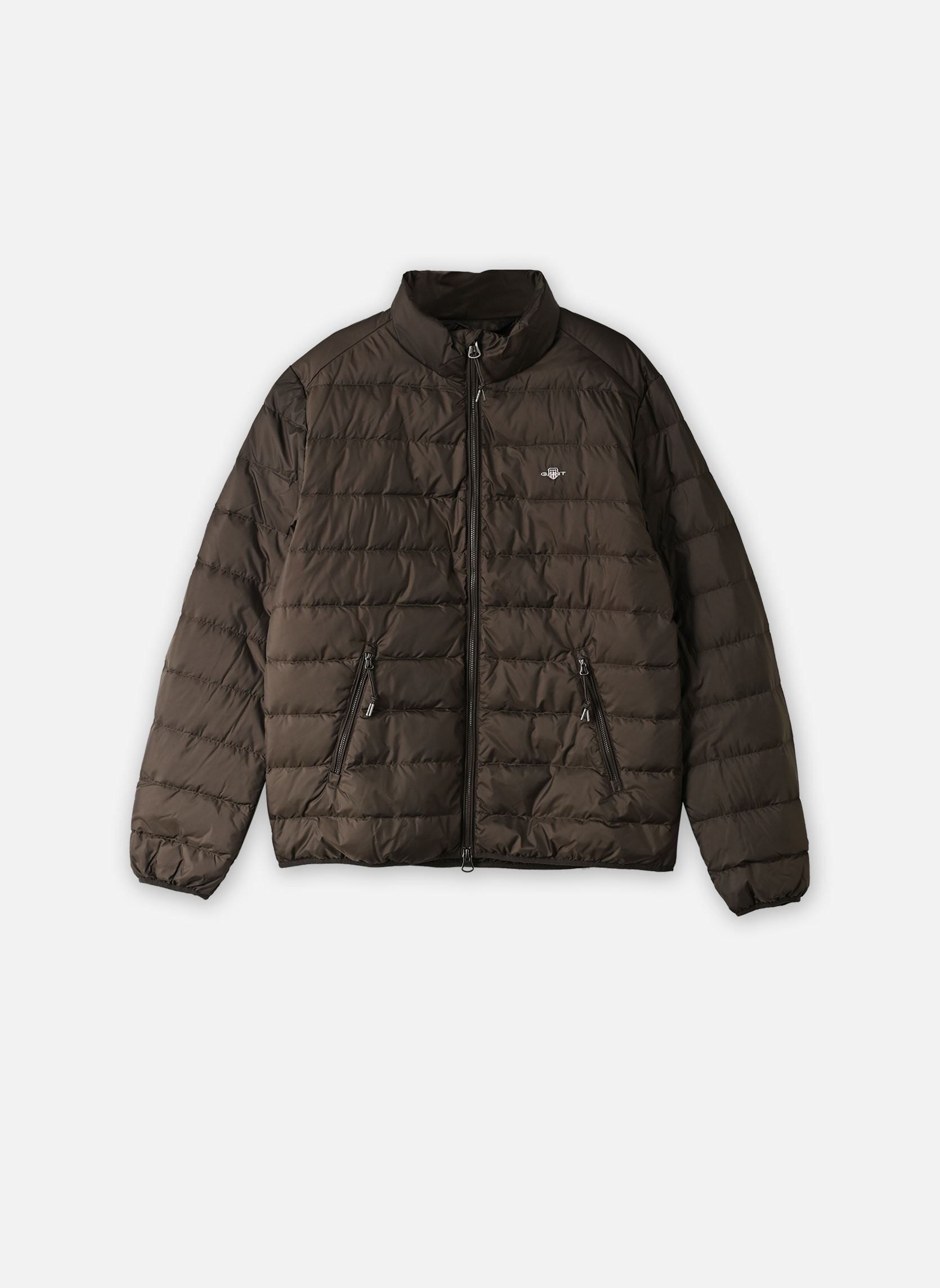 Doudounes Light Down Jacket homme vert GANT Doudounes Light Down Jacket homme vert SHADOW BROWN
