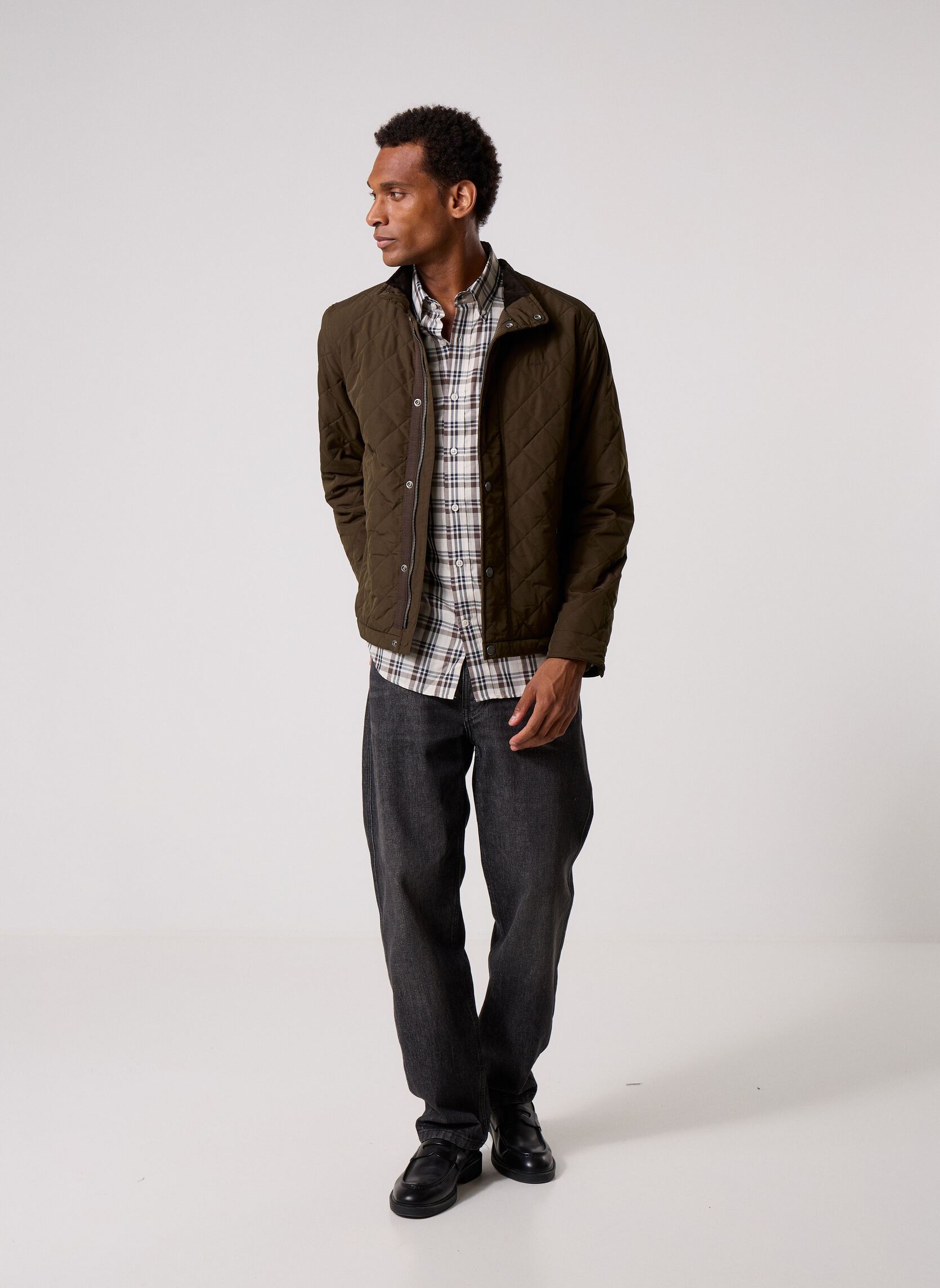Vestes et manteaux Quilted Jacket homme marron GANT Vestes et manteaux Quilted Jacket homme marron BLACK BROWN