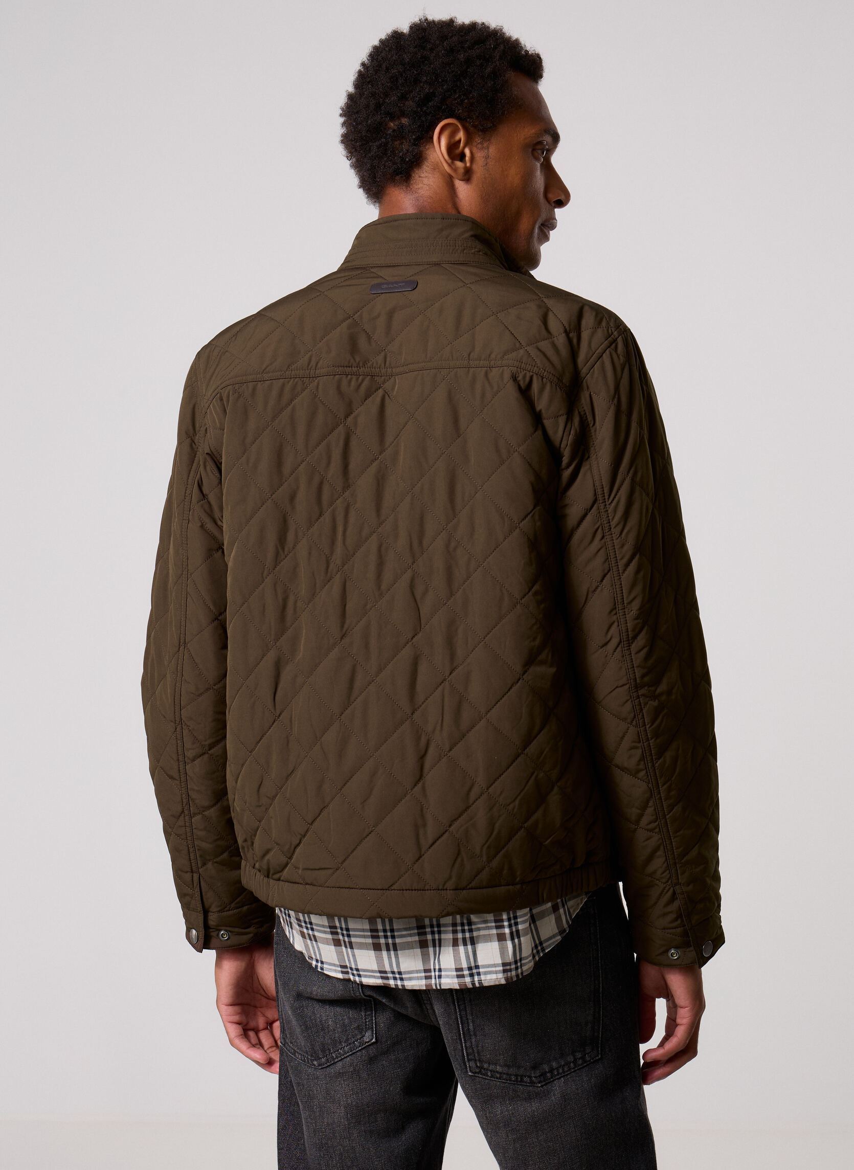 Vestes et manteaux Quilted Jacket homme marron GANT Vestes et manteaux Quilted Jacket homme marron BLACK BROWN