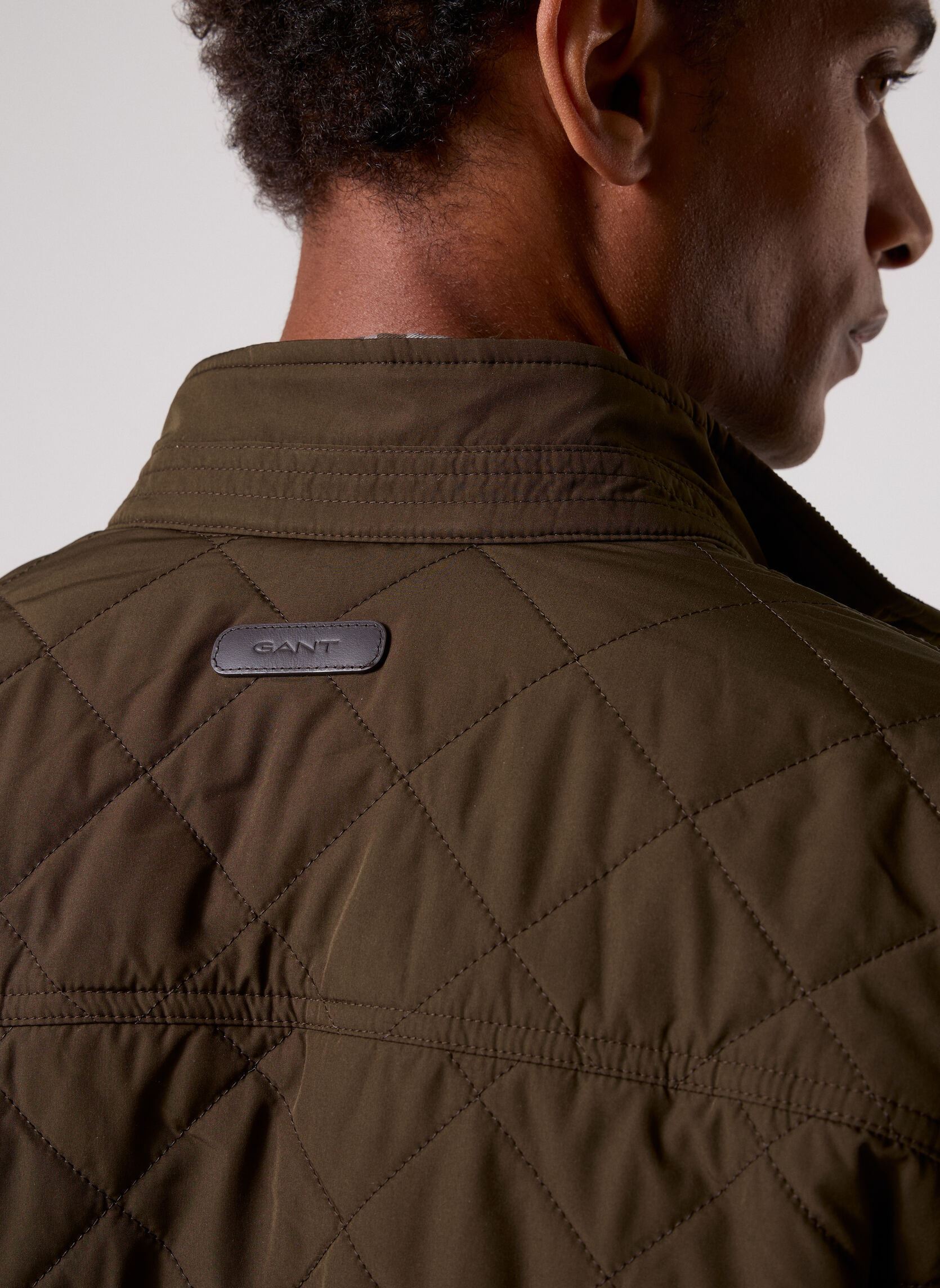 Vestes et manteaux Quilted Jacket homme marron GANT Vestes et manteaux Quilted Jacket homme marron BLACK BROWN