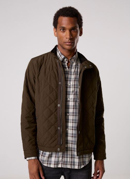 GANT Vestes et manteaux Quilted Jacket homme marron