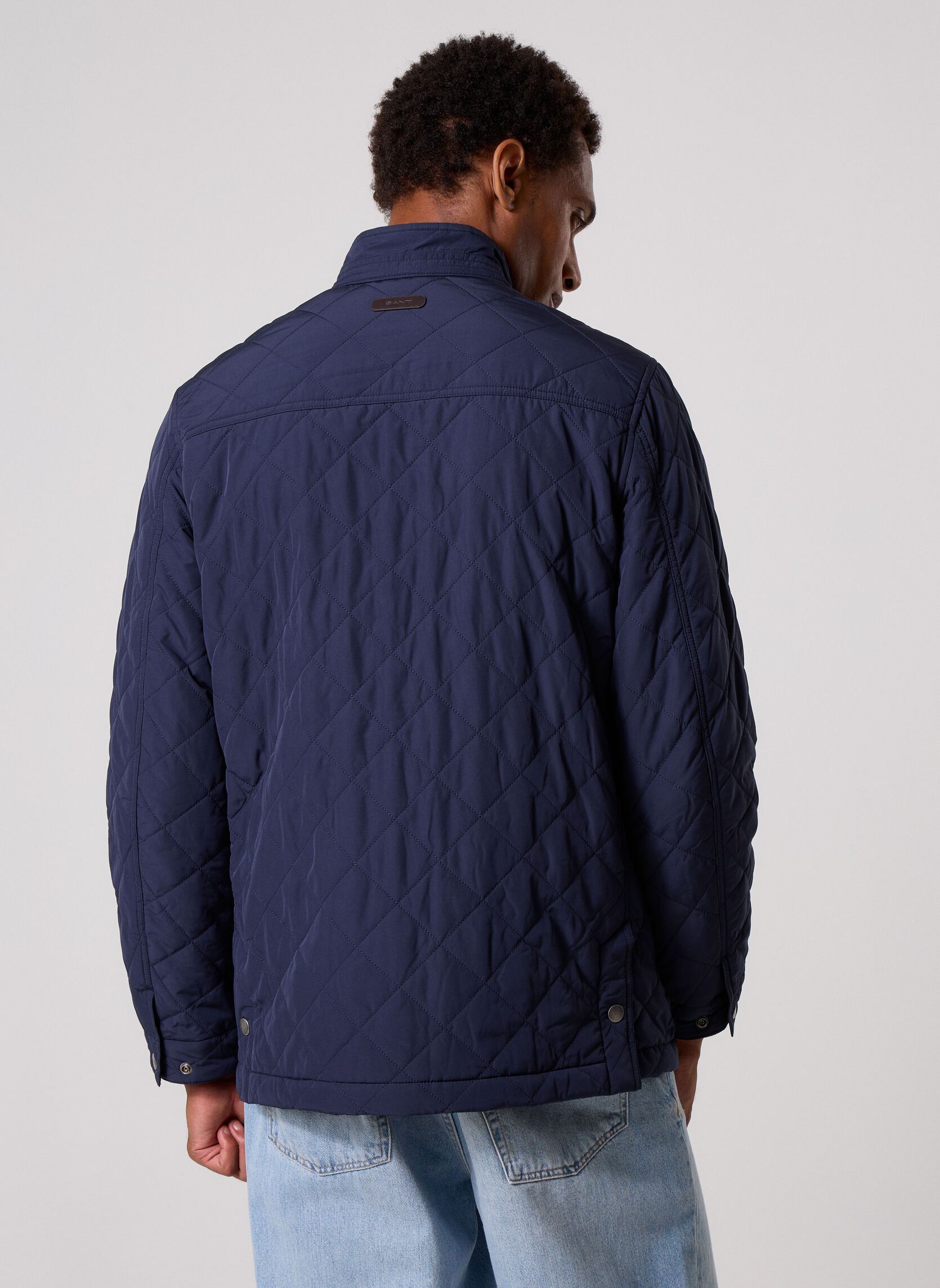 Vestes et manteaux Quilted Mid Jacket homme bleu GANT Vestes et manteaux Quilted Mid Jacket homme bleu EVENING BLUE