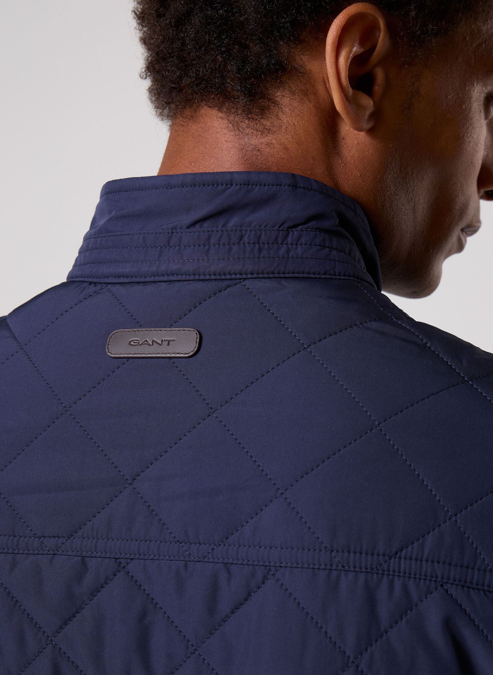 Vestes et manteaux Quilted Mid Jacket homme bleu GANT Vestes et manteaux Quilted Mid Jacket homme bleu EVENING BLUE