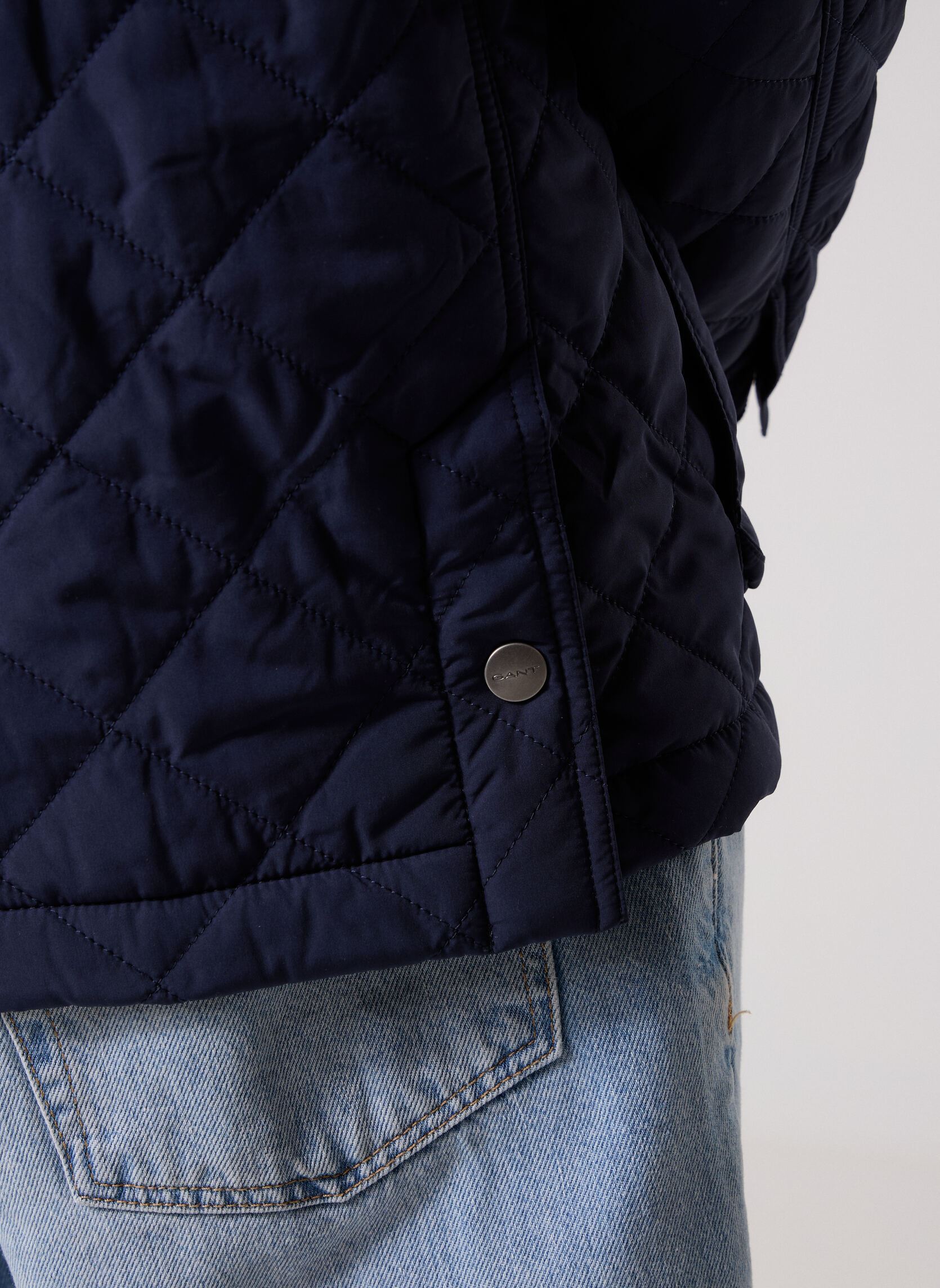 Vestes et manteaux Quilted Mid Jacket homme bleu GANT Vestes et manteaux Quilted Mid Jacket homme bleu EVENING BLUE