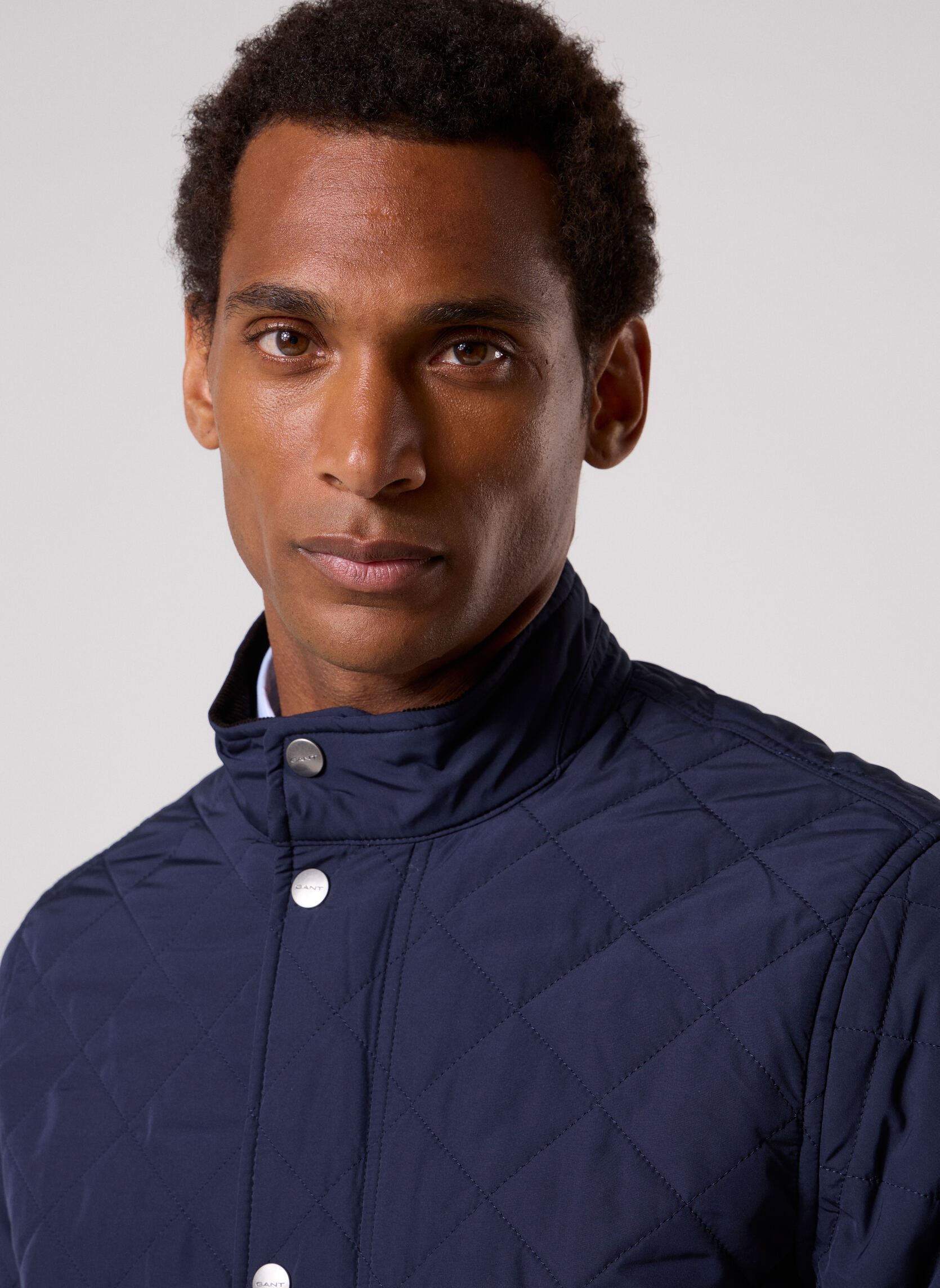 Vestes et manteaux Quilted Mid Jacket homme bleu GANT Vestes et manteaux Quilted Mid Jacket homme bleu EVENING BLUE