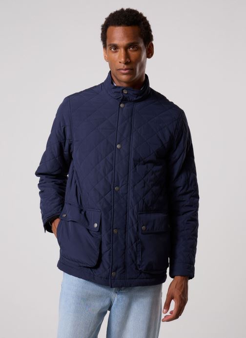 GANT Vestes et manteaux Quilted Mid Jacket homme bleu