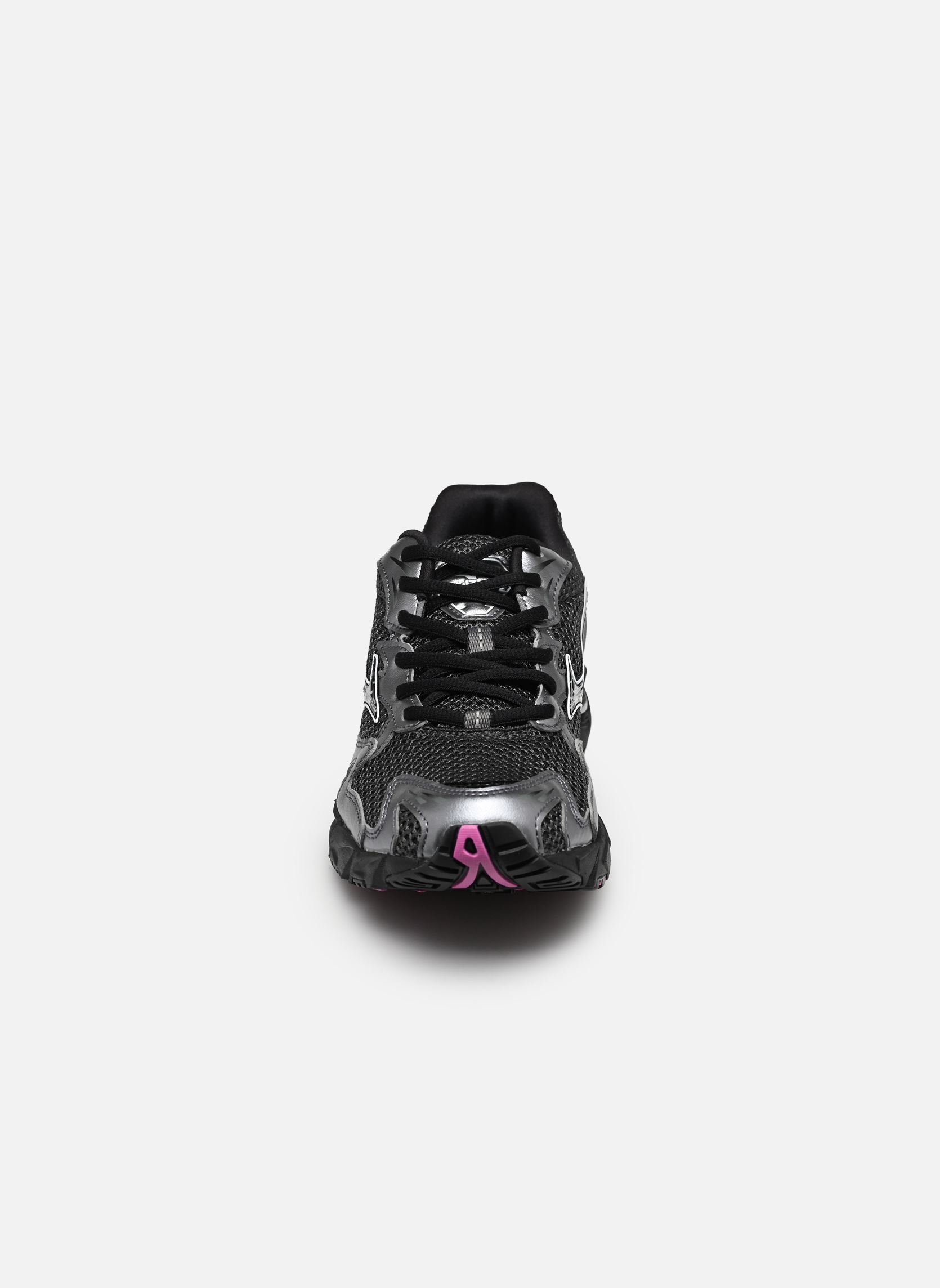 Baskets basses Wave Rider 10 sport W femme gris Mizuno Baskets basses Wave Rider 10 sport W femme gris BLACKSAND/BLACK/SPRING CROCUS