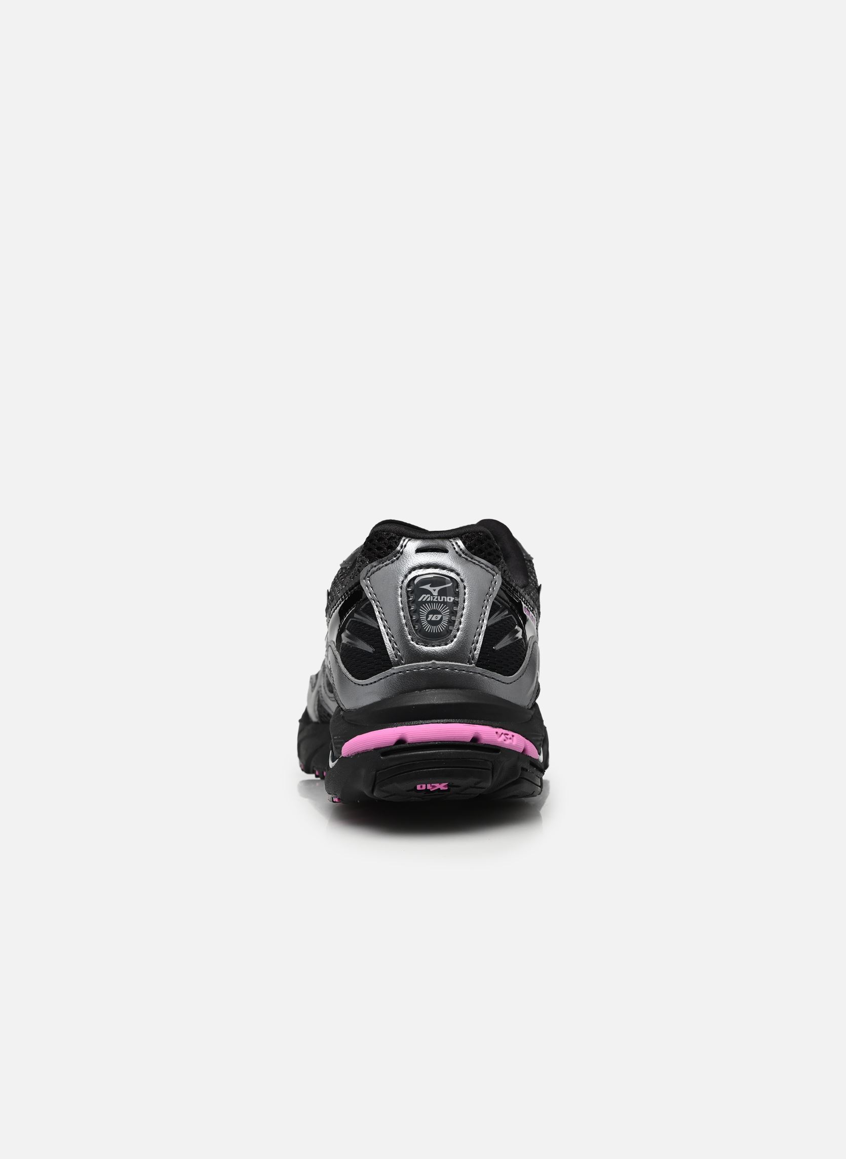 Baskets basses Wave Rider 10 sport W femme gris Mizuno Baskets basses Wave Rider 10 sport W femme gris BLACKSAND/BLACK/SPRING CROCUS