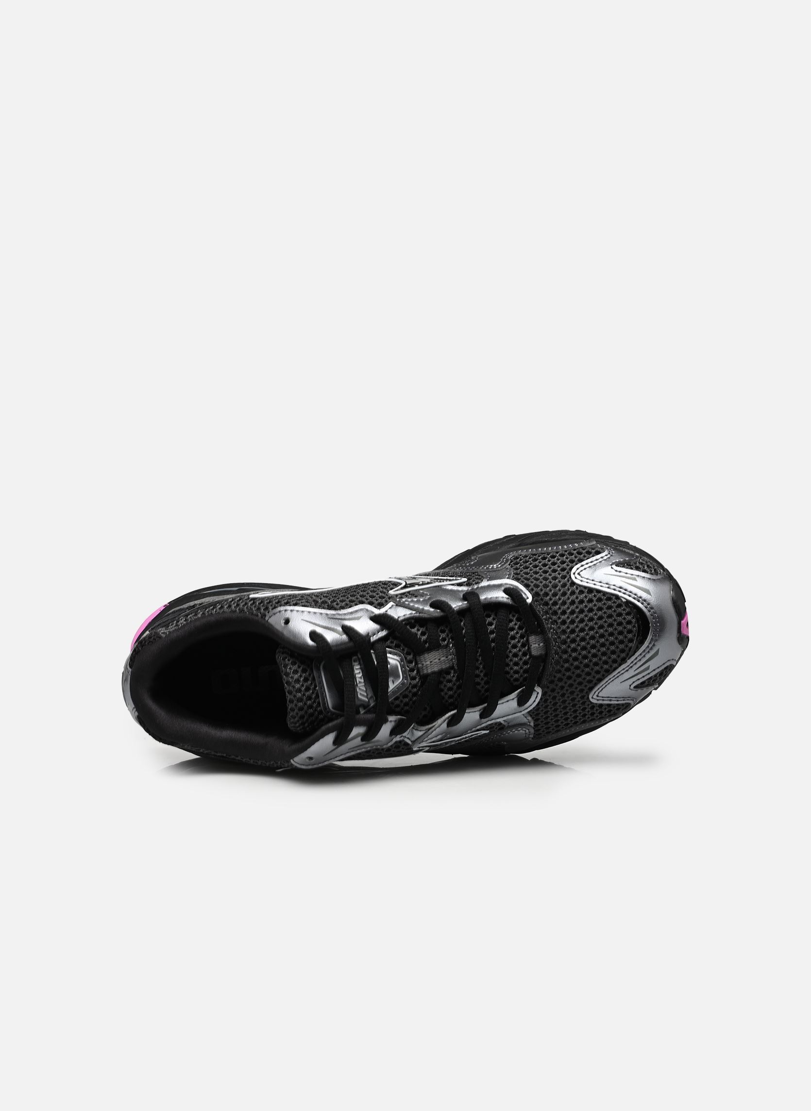 Baskets basses Wave Rider 10 sport W femme gris Mizuno Baskets basses Wave Rider 10 sport W femme gris BLACKSAND/BLACK/SPRING CROCUS