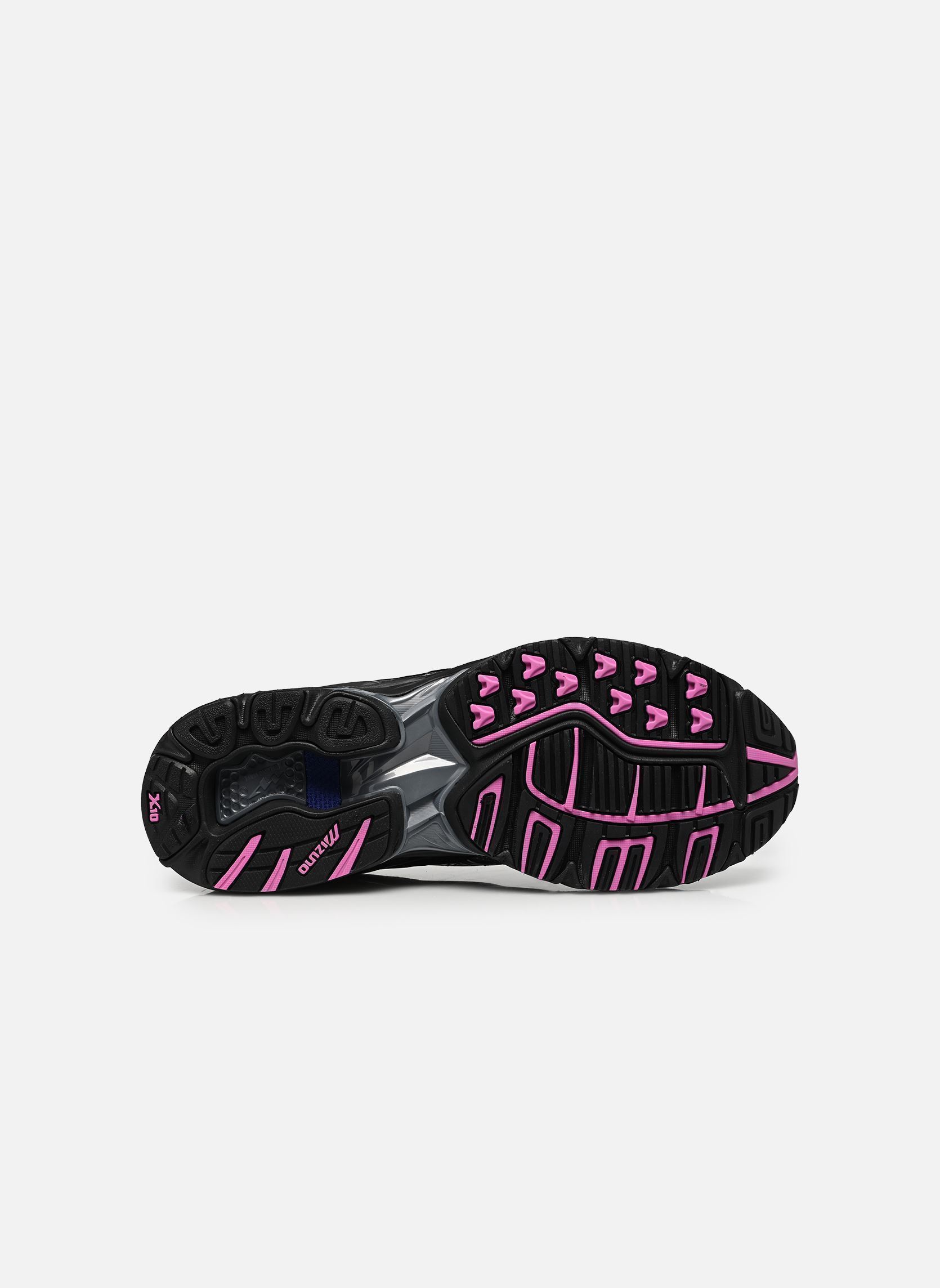 Baskets basses Wave Rider 10 sport W femme gris Mizuno Baskets basses Wave Rider 10 sport W femme gris BLACKSAND/BLACK/SPRING CROCUS