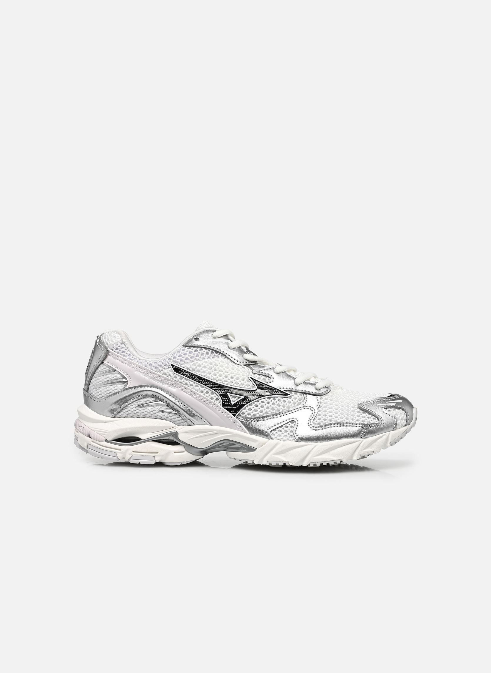 Baskets basses Wave Rider 10 sport W femme gris Mizuno Baskets basses Wave Rider 10 sport W femme gris GF WHITE/BLACKSAND/LILAC HINT