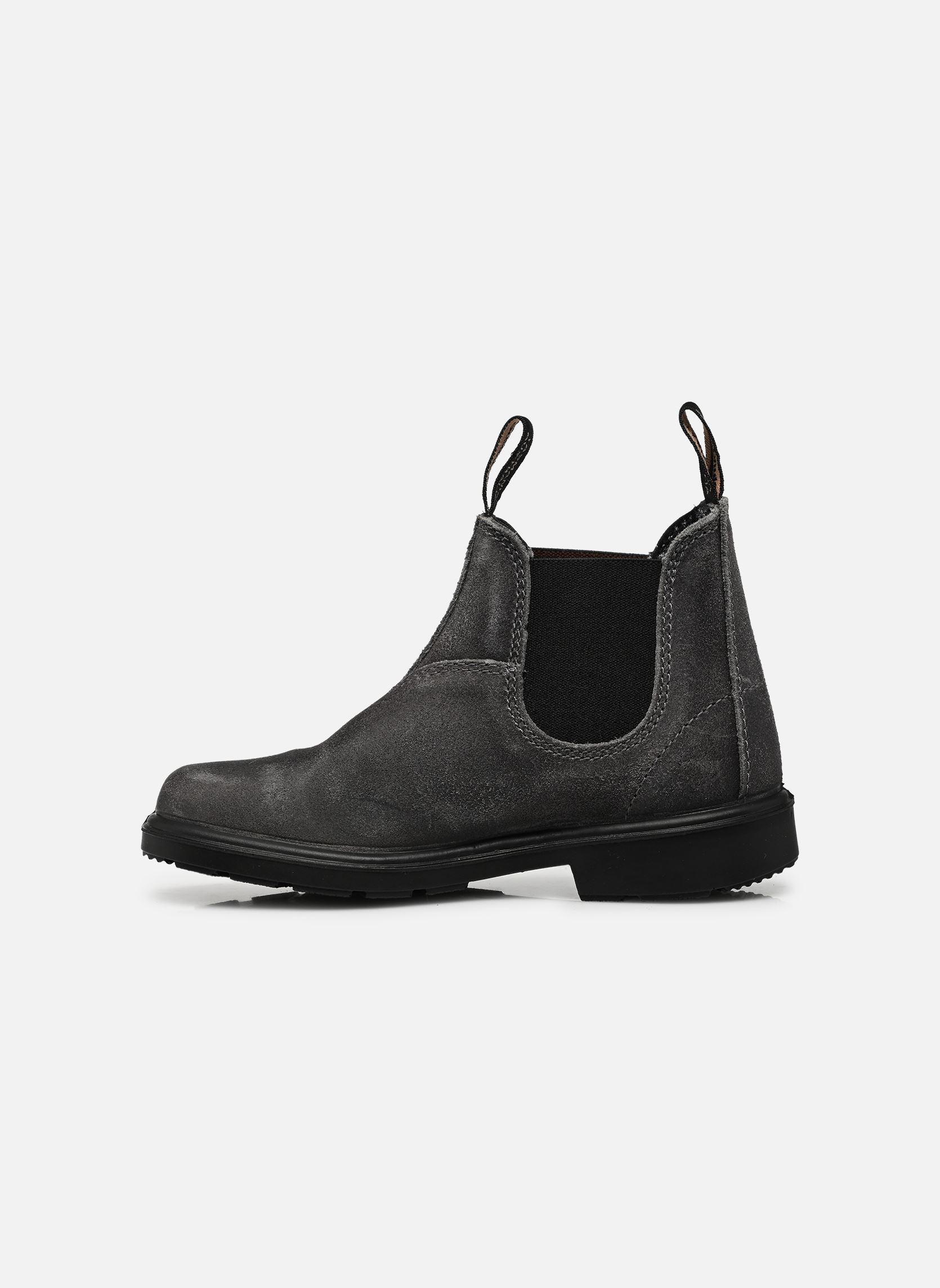 Stiefeletten und Stiefel Kids Chelsea Boots 2594 grau Blundstone Stiefeletten und Stiefel Kids Chelsea Boots 2594 grau WAX STEEL GREY