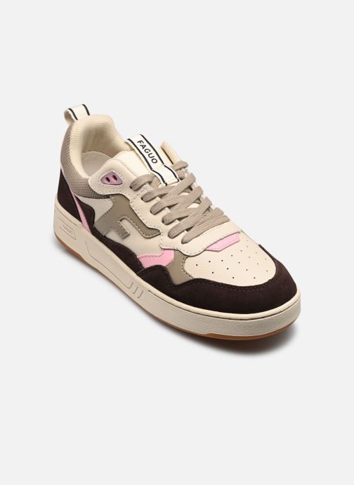 Faguo Baskets basses DAHLIA LEATHER SUEDE W femme marron