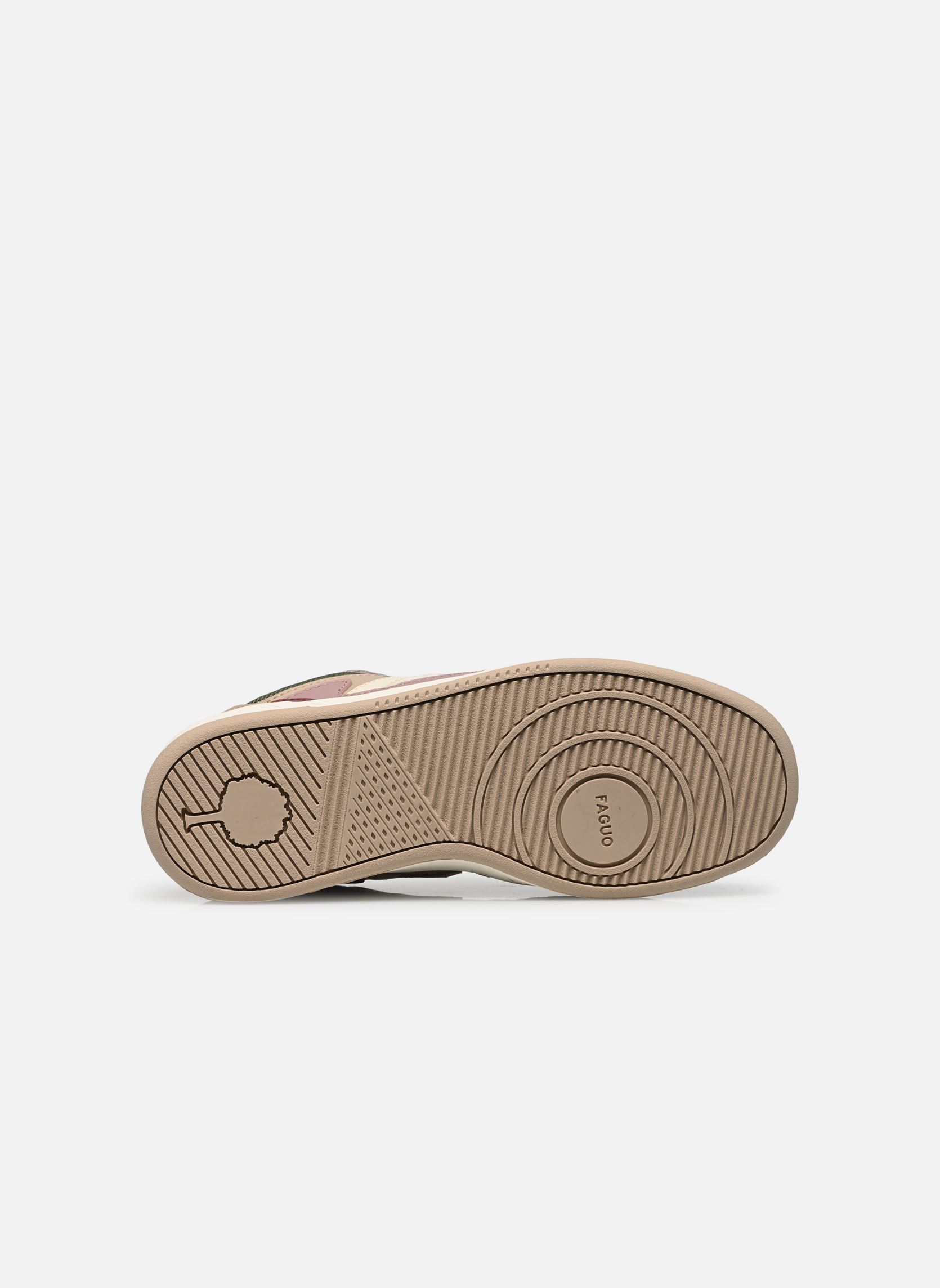 Baskets basses DAHLIA LEATHER SUEDE W femme multicolore Faguo Baskets basses DAHLIA LEATHER SUEDE W femme multicolore CREAM/LILAC