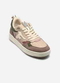 Baskets basses DAHLIA LEATHER SUEDE W femme marron