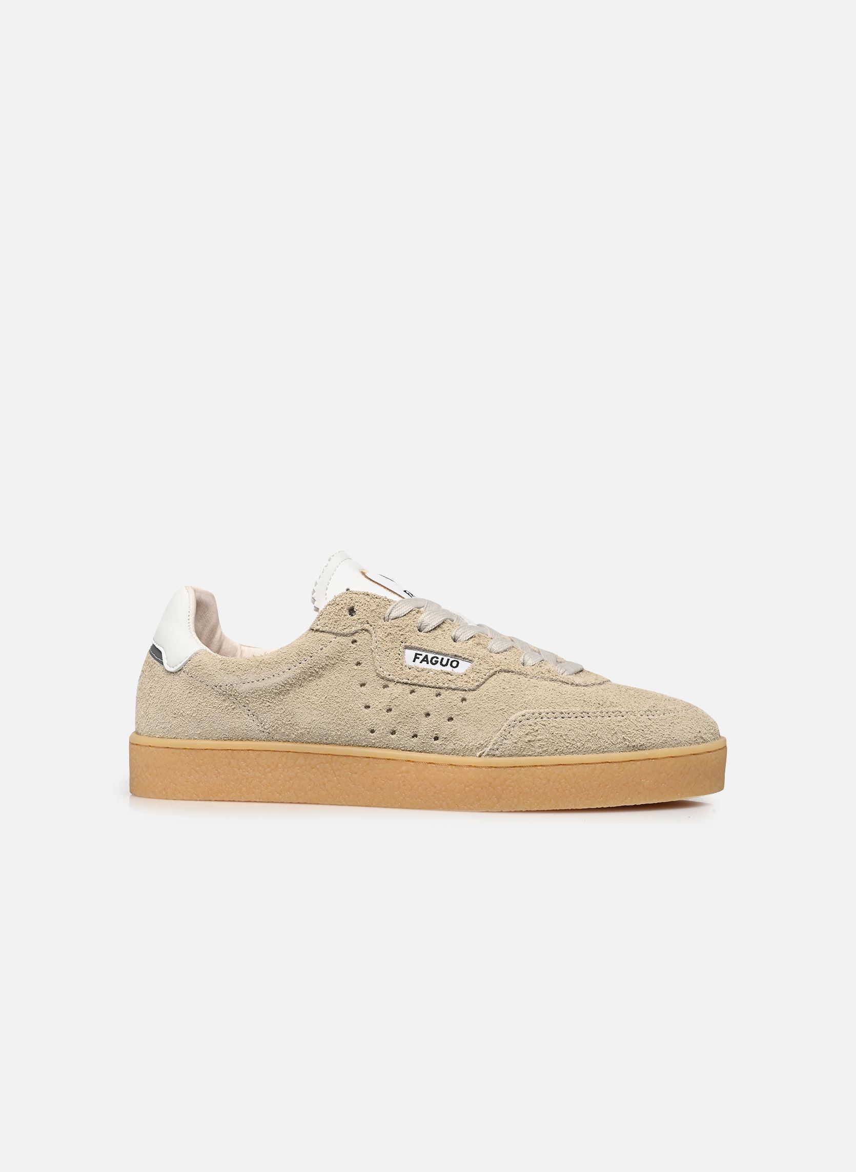 Lage sneakers LUMBO HAIRY SUEDE dames grijs Faguo Lage sneakers LUMBO HAIRY SUEDE dames grijs LIGHT GREY