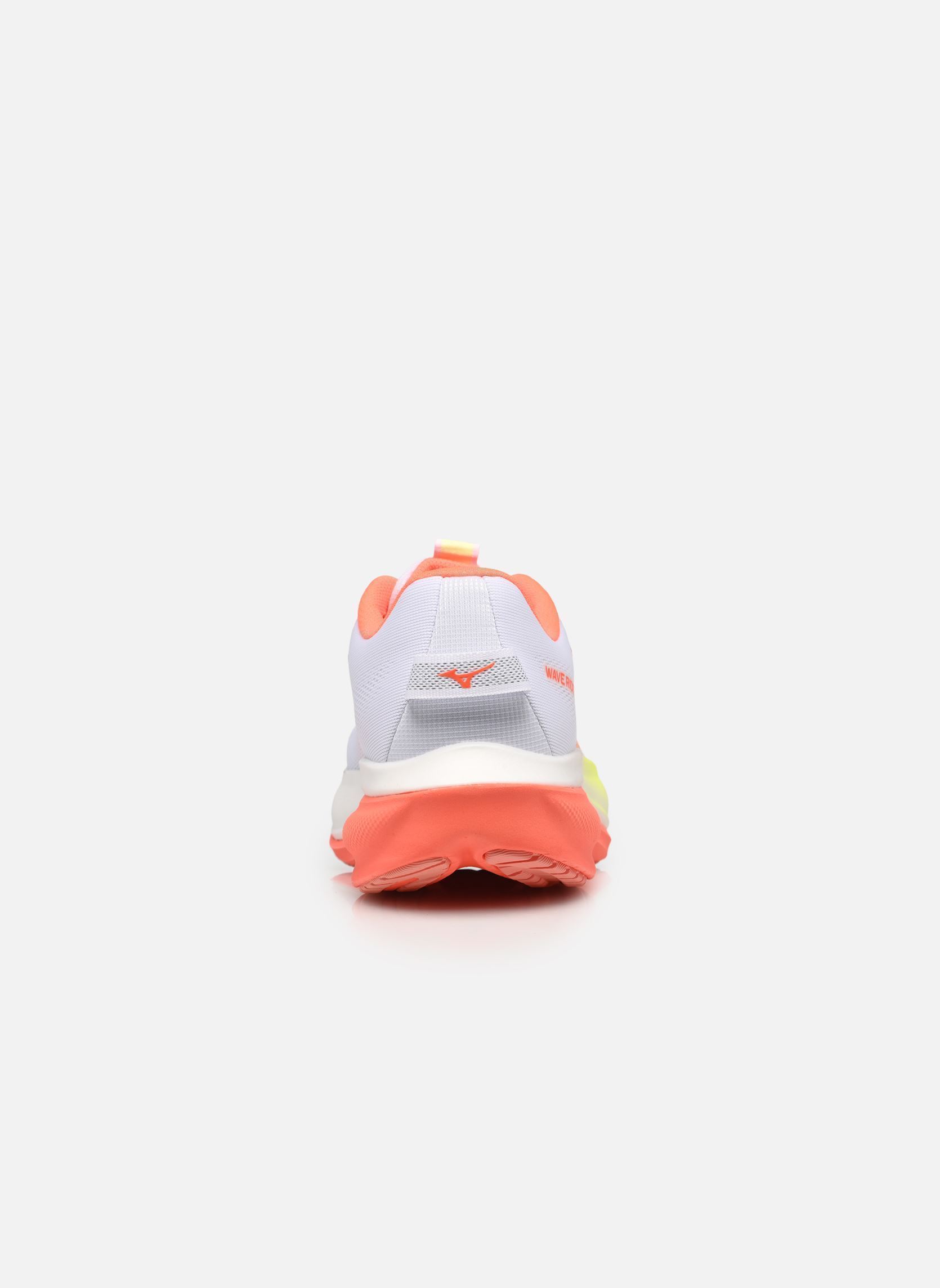 Chaussures de sport WAVE RIDER 30 W femme blanc Mizuno Chaussures de sport WAVE RIDER 30 W femme blanc WHITE/FLAMINGO CORAL/LIME PULP