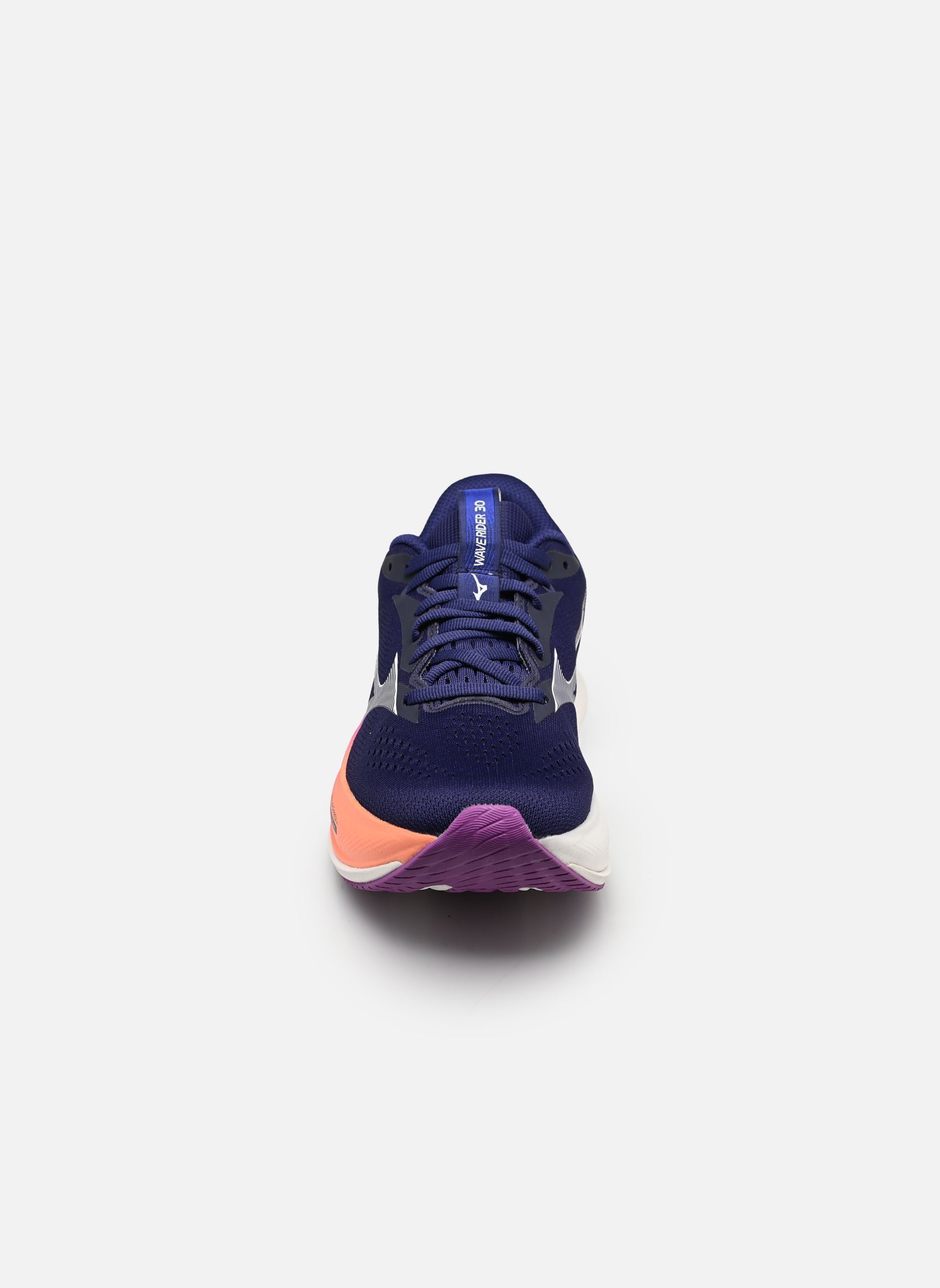 Sportschoenen WAVE RIDER 30 W dames blauw Mizuno Sportschoenen WAVE RIDER 30 W dames blauw RHODONITE/WHITE/FIRECRACKER
