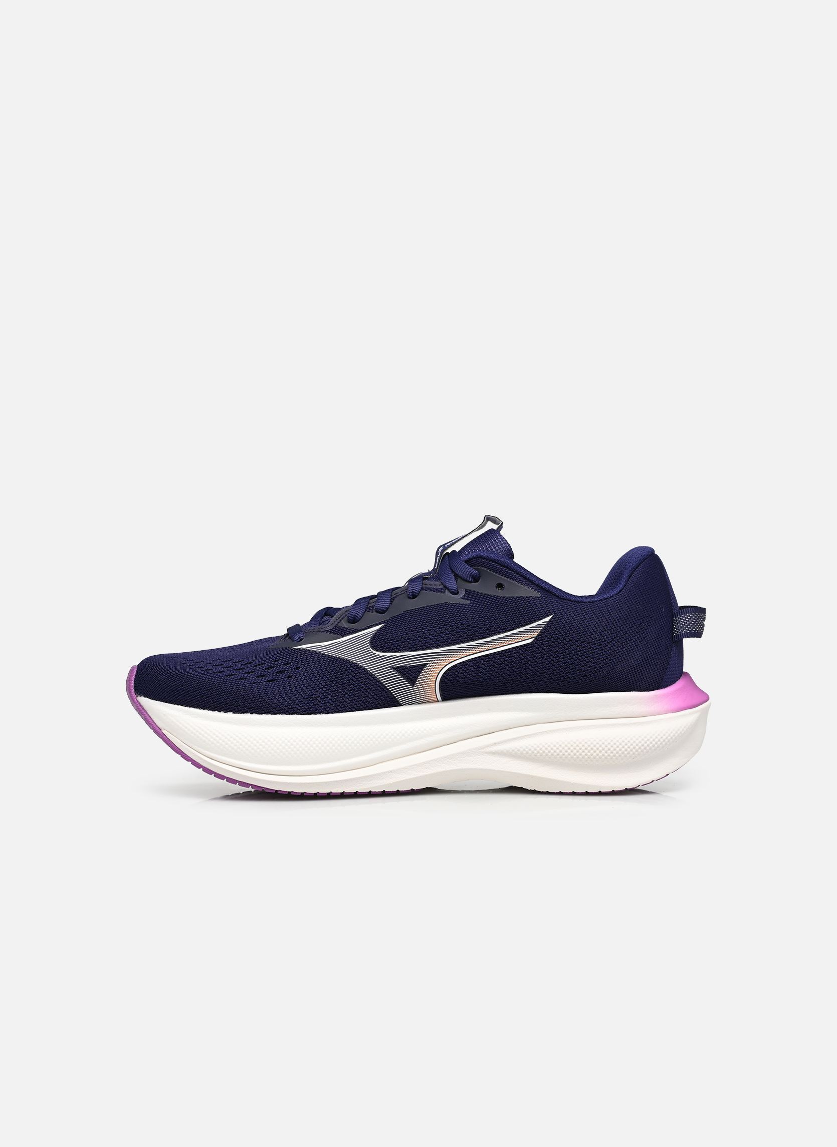Sportschoenen WAVE RIDER 30 W dames blauw Mizuno Sportschoenen WAVE RIDER 30 W dames blauw RHODONITE/WHITE/FIRECRACKER