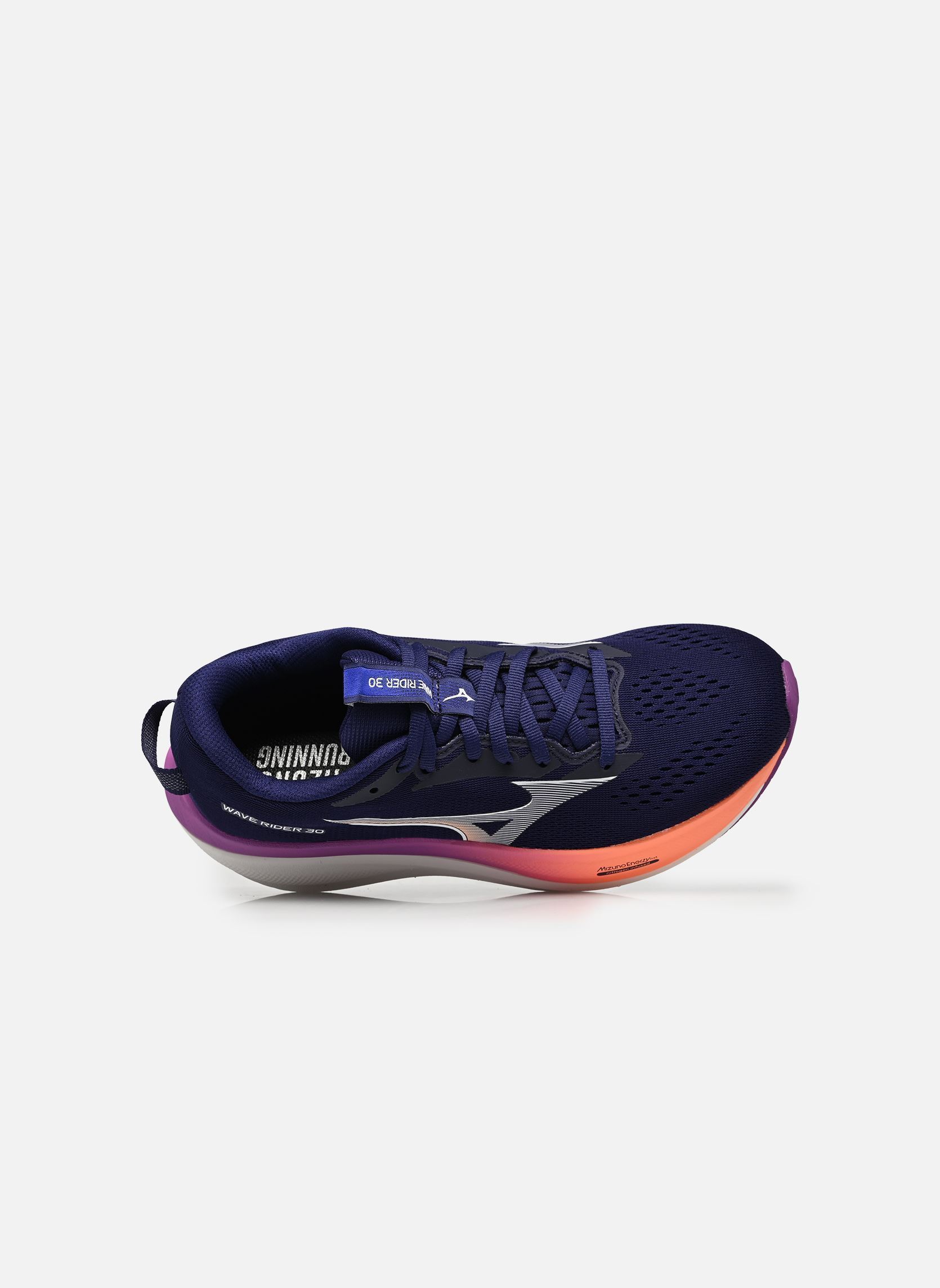 Sportschoenen WAVE RIDER 30 W dames blauw Mizuno Sportschoenen WAVE RIDER 30 W dames blauw RHODONITE/WHITE/FIRECRACKER