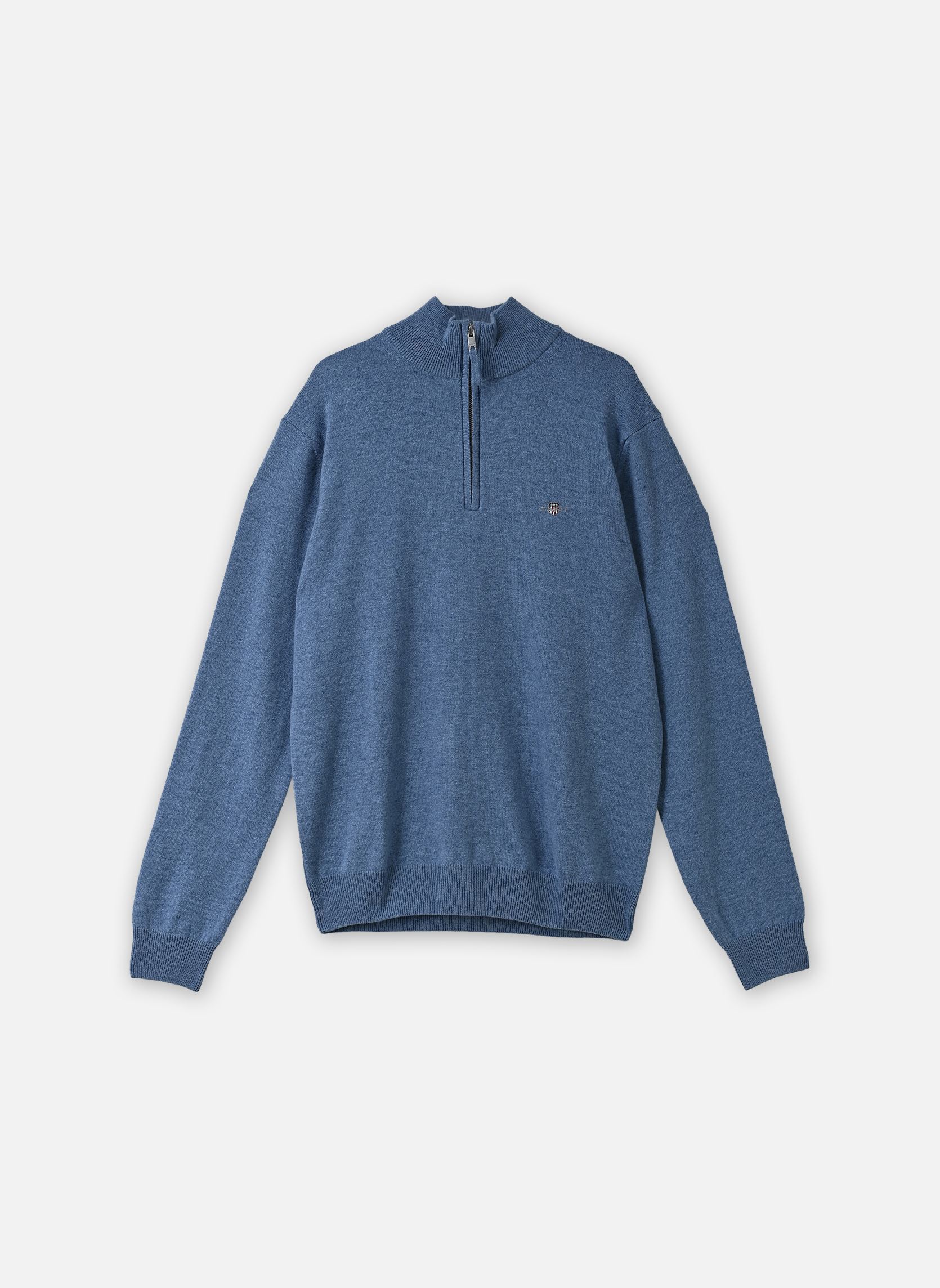 Truien Superfine Lambswool Hz heren blauw GANT Truien Superfine Lambswool Hz heren blauw BLUE HORIZON
