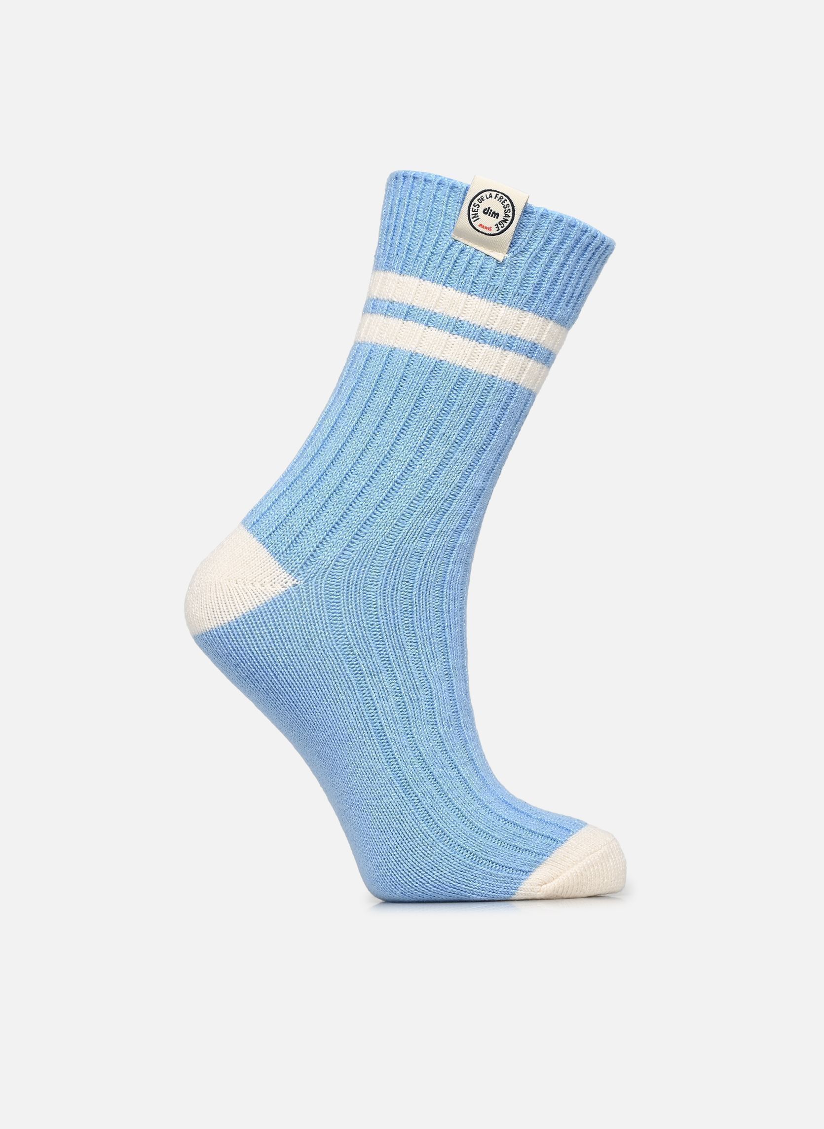 Chaussettes CREW SOCKS RIBS I femme bleu Dim Chaussettes CREW SOCKS RIBS I femme bleu BLEU/LAG