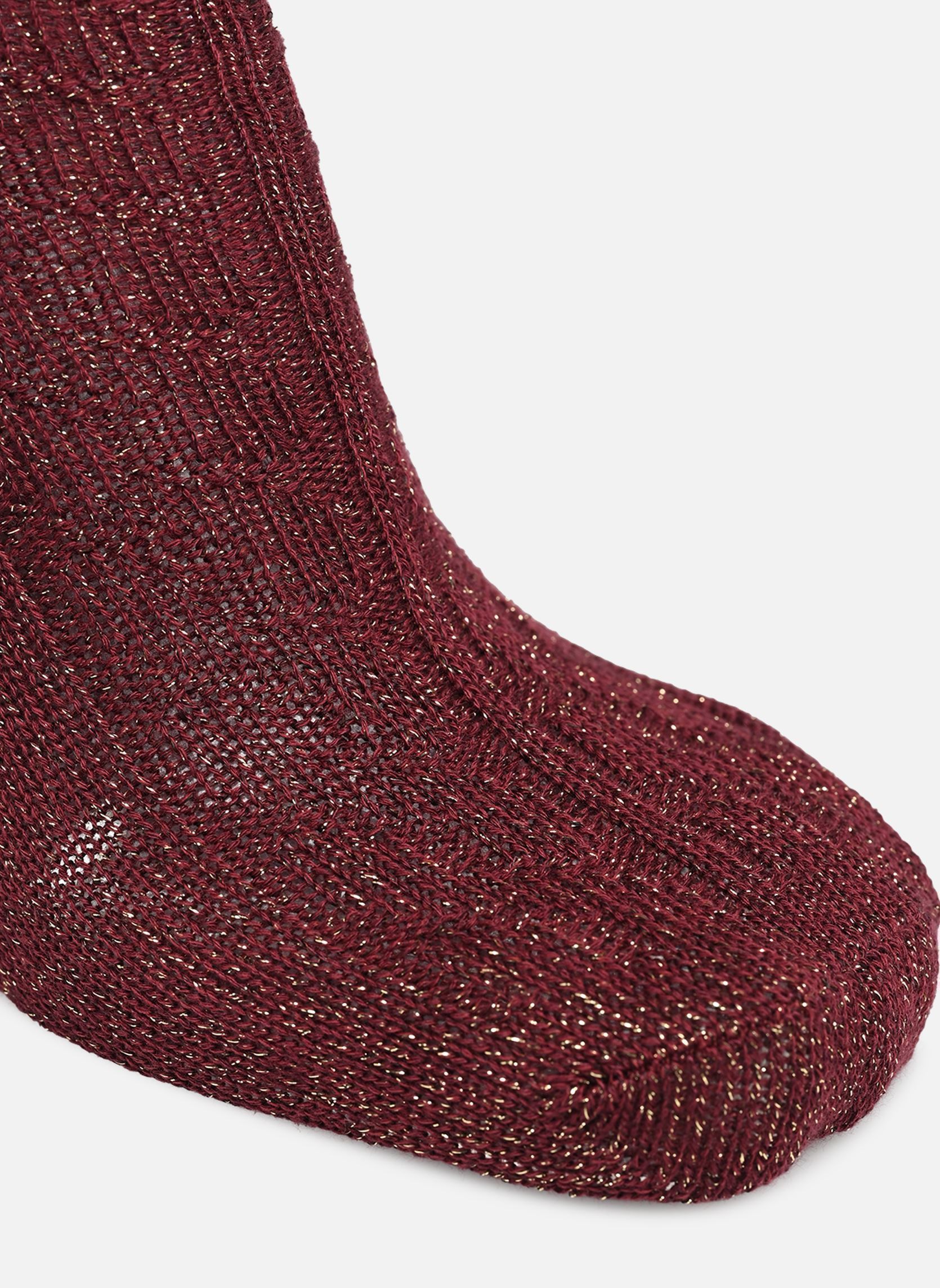 Socken LA MODE WARM COTE damen bordeaux Dim Socken LA MODE WARM COTE damen bordeaux 9J9_FIGUE