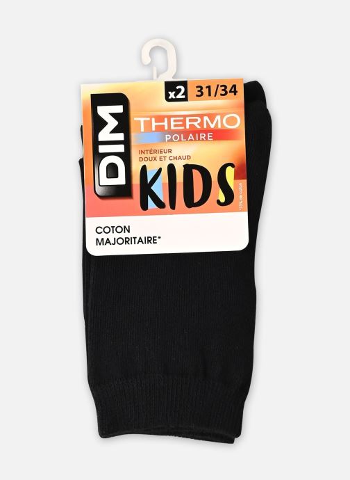 Dim Chaussettes THERMO POLAIRE CR noir