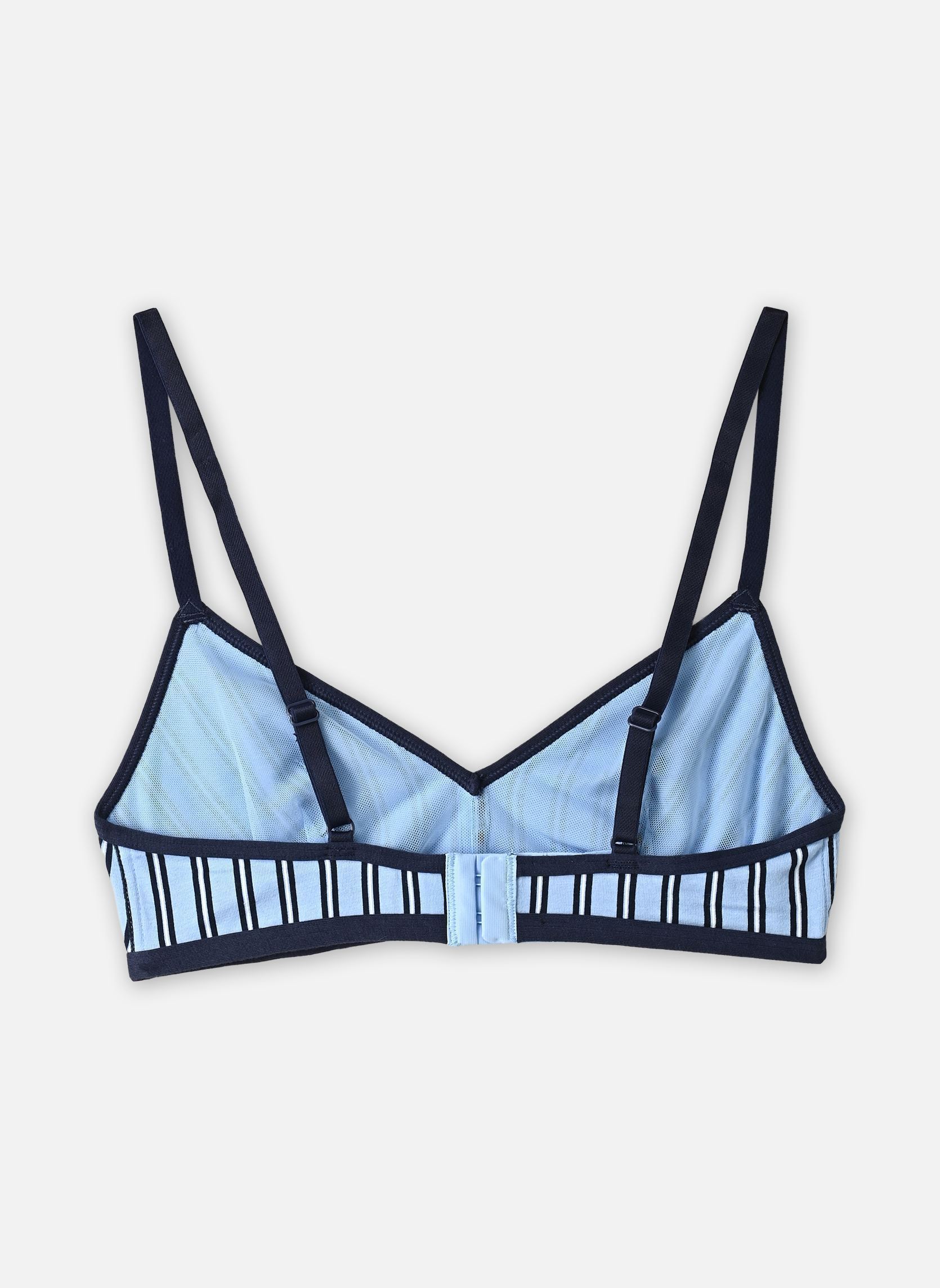 Bustiers TRIANGLE BRA IDLF damen blau Dim Bustiers TRIANGLE BRA IDLF damen blau BTE_COTON BL