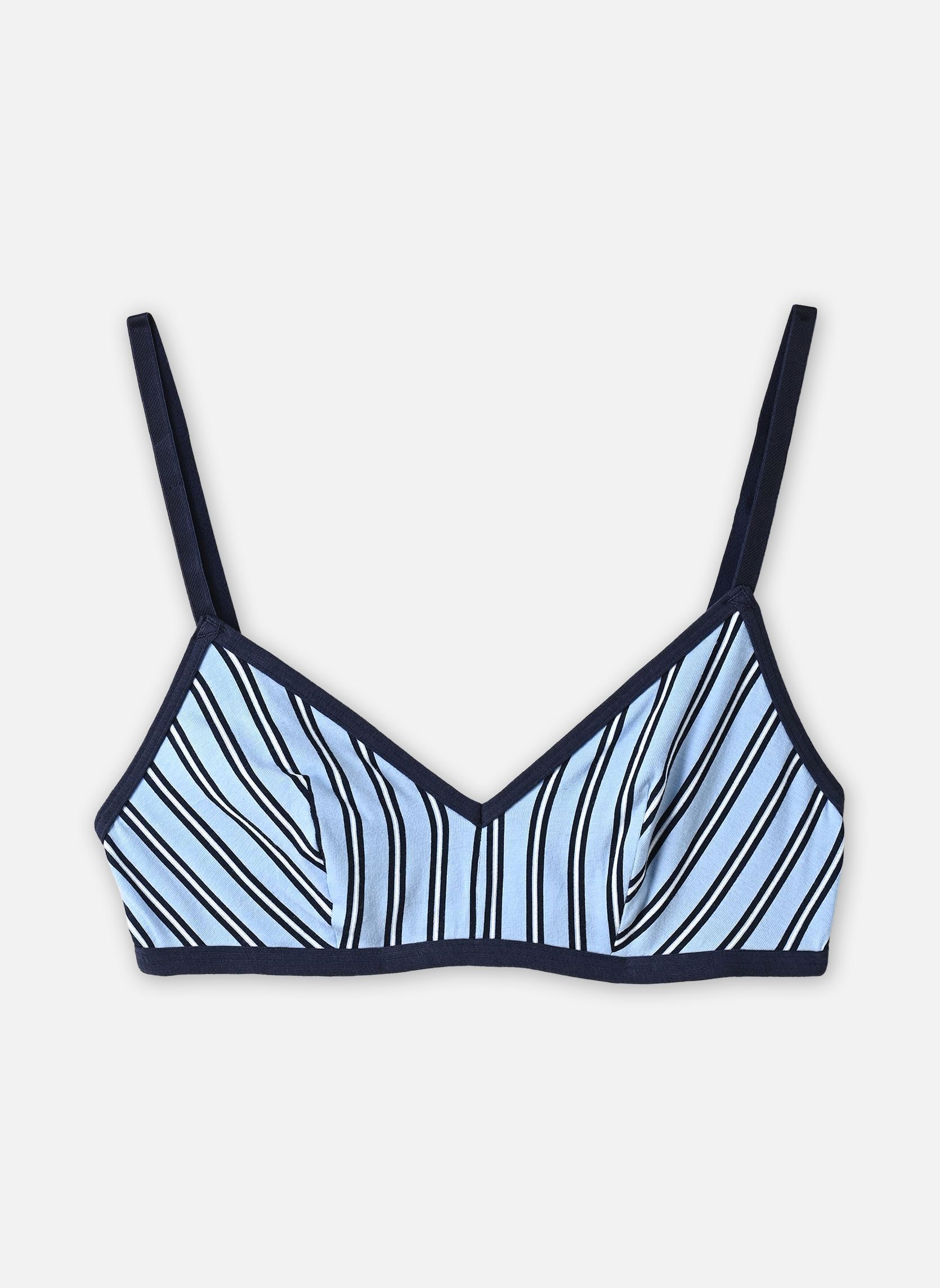 Bustiers TRIANGLE BRA IDLF damen blau Dim Bustiers TRIANGLE BRA IDLF damen blau BTE_COTON BL