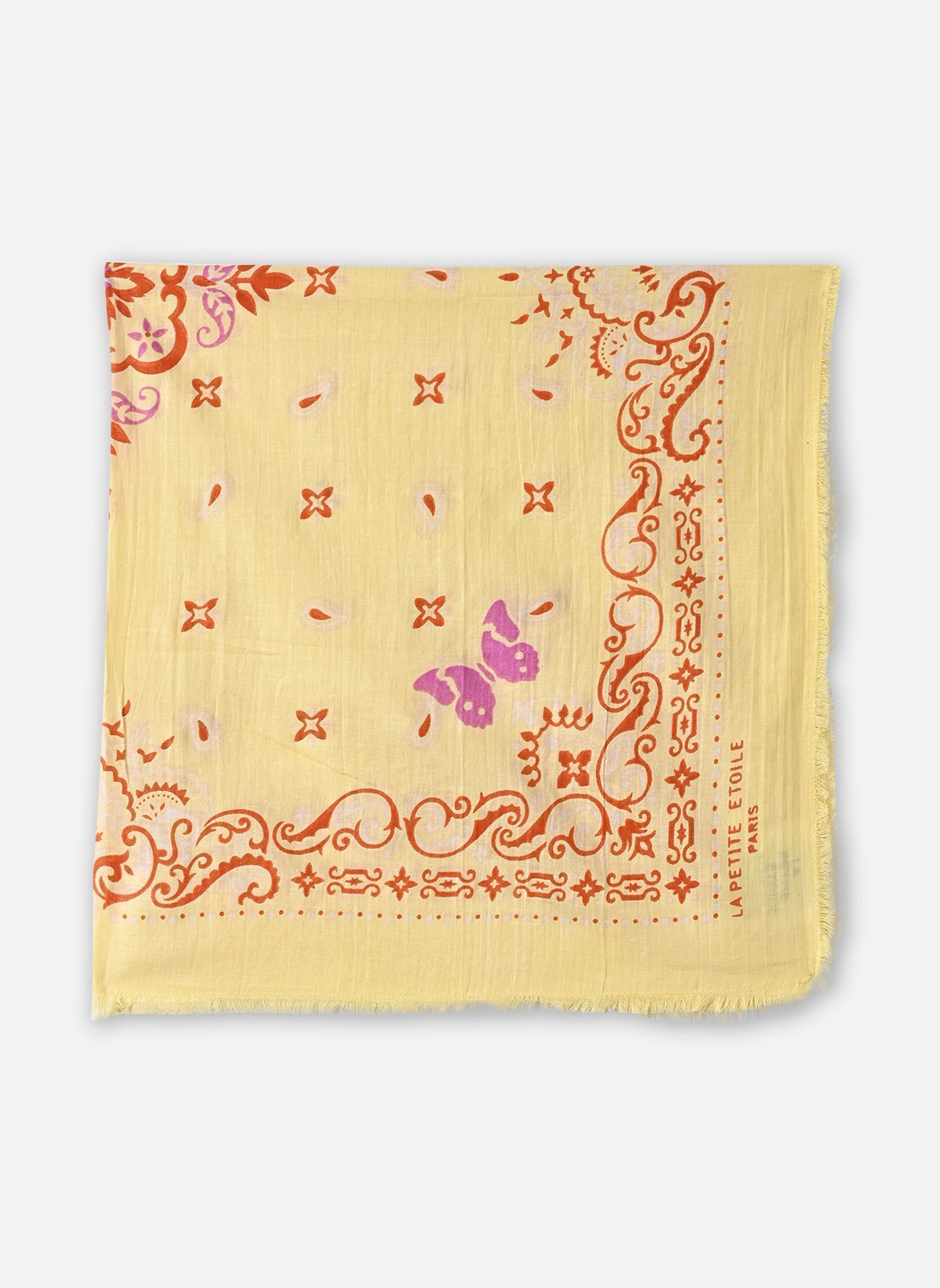 Foulards Alexia femme jaune La Petite Etoile Foulards Alexia femme jaune JAUNE