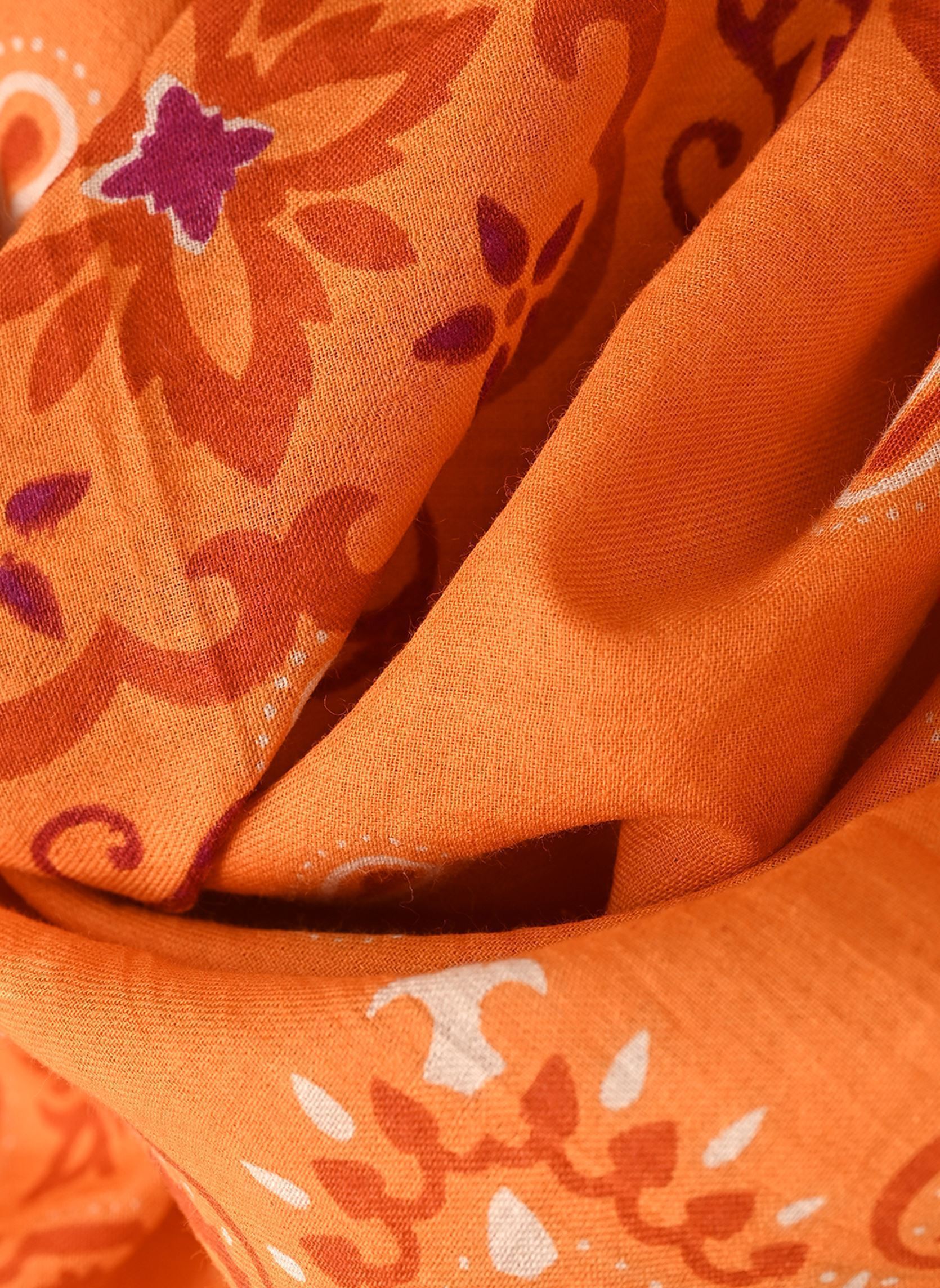 Halstücher Alexia damen orange La Petite Etoile Halstücher Alexia damen orange ORANGE