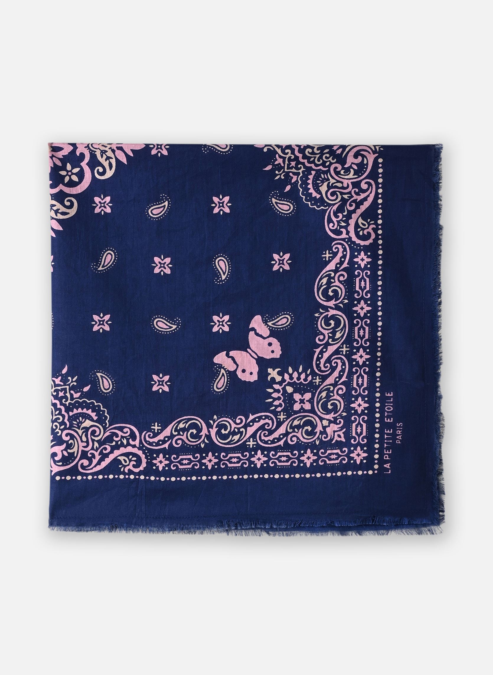 Foulards Alexio femme bleu La Petite Etoile Foulards Alexio femme bleu MARINE
